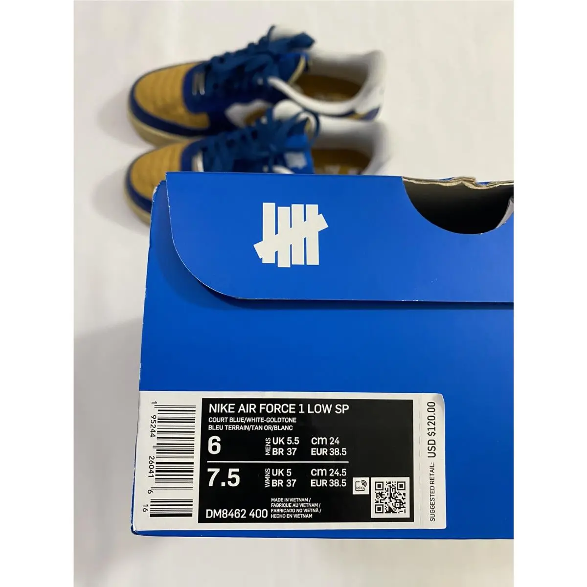 Nike shoes - Nike Air Force 1 - Air Force - DM8462-400 - Blue (UPC: 0195244260416) 9