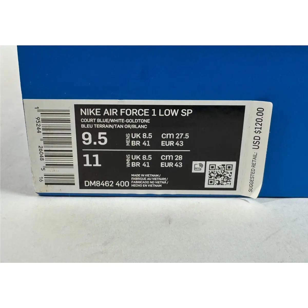 Nike shoes - Nike Air Force 1 - Air Force - DM8462-400 - Blue (UPC: 0195244260461) 11