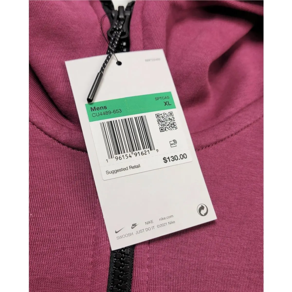 Nike clothing - CU4489-653 - CU4489-653 - Rosewood Plum Black 8