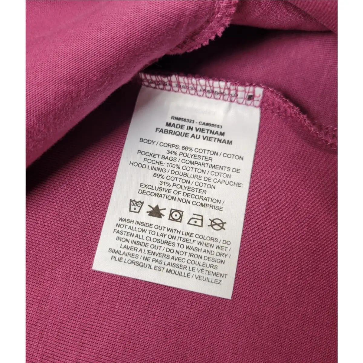 Nike clothing - CU4489-653 - CU4489-653 - Rosewood Plum Black 11