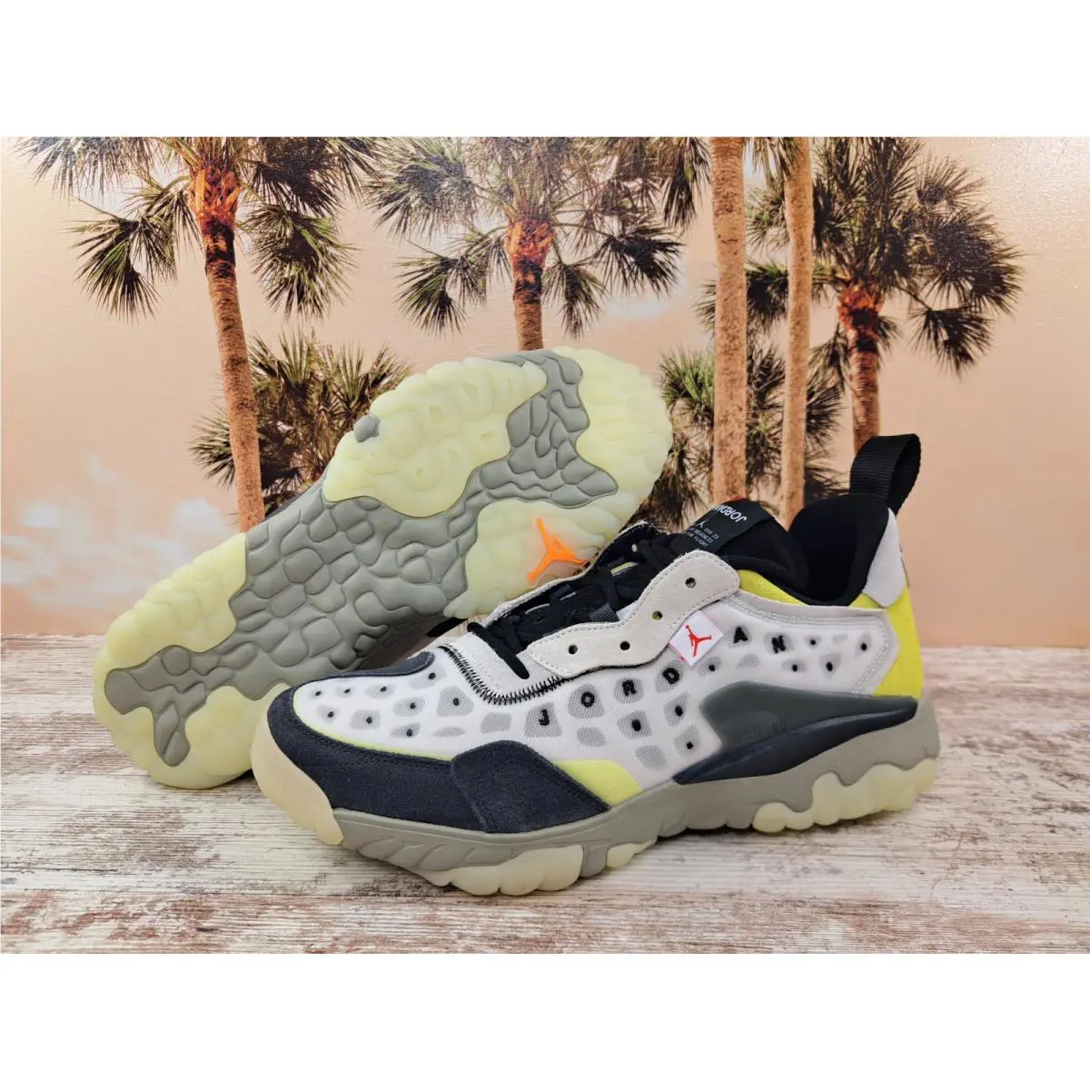 Nike shoes - Jordan Delta 2 - Delta - CV8121 003 - Platinum Tint / Chile Red-Stone (UPC: 194956611646) 5