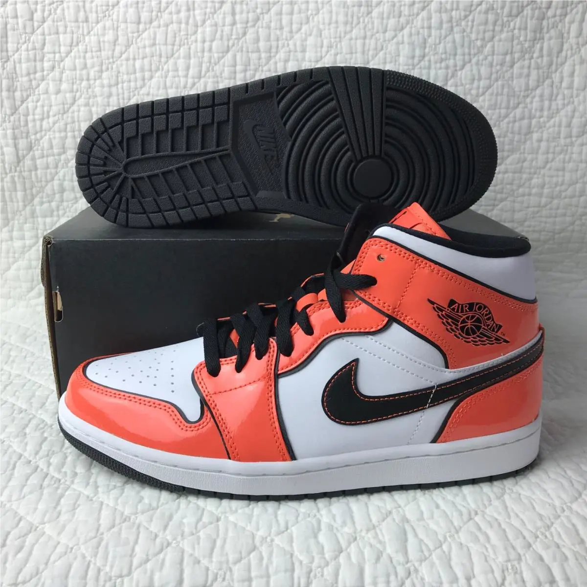 Nike shoes - Nike Air Jordan 1 - Air - DD6834802 - Turf Orange/Black-White 2