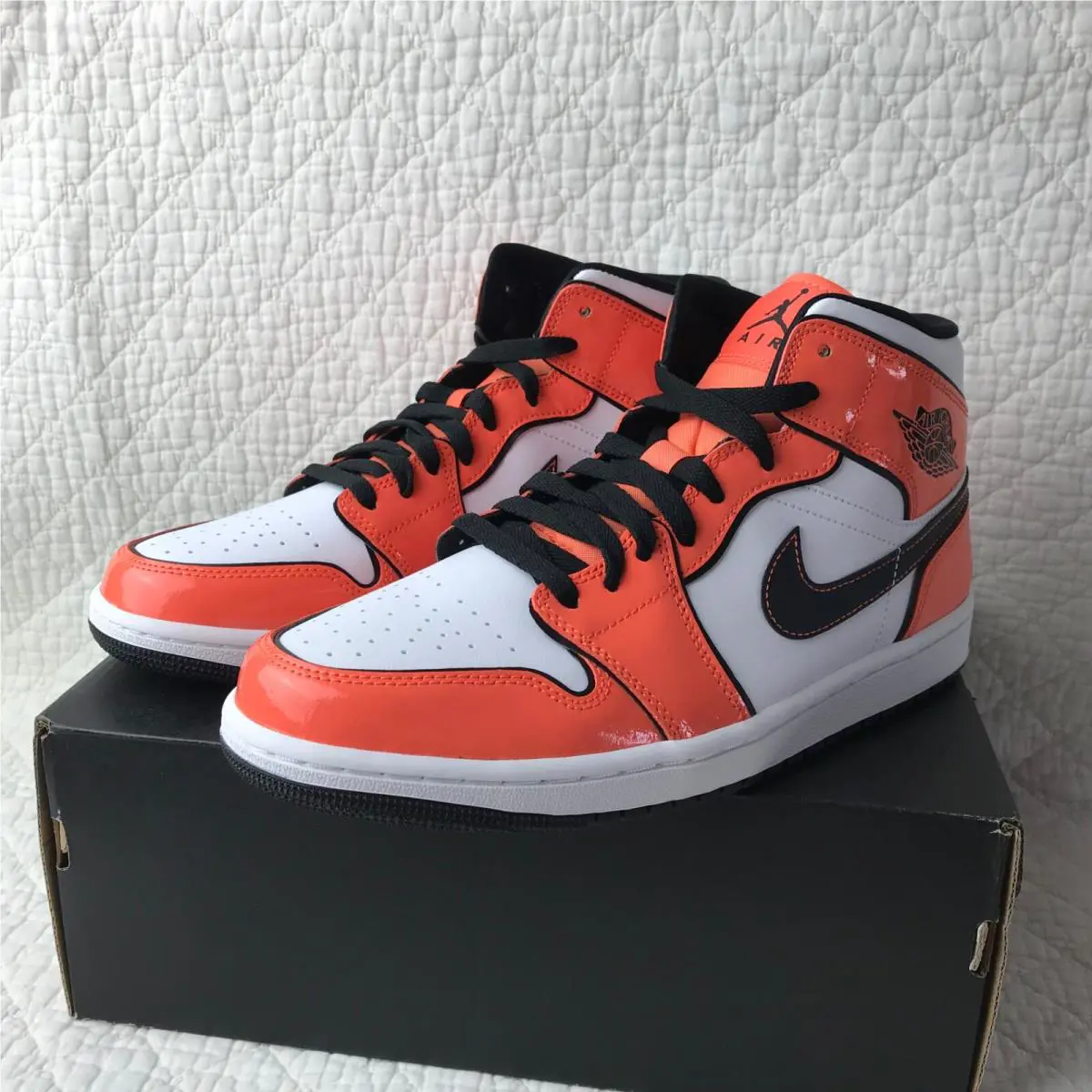 Nike shoes - Nike Air Jordan 1 - Air - DD6834802 - Turf Orange/Black-White 5