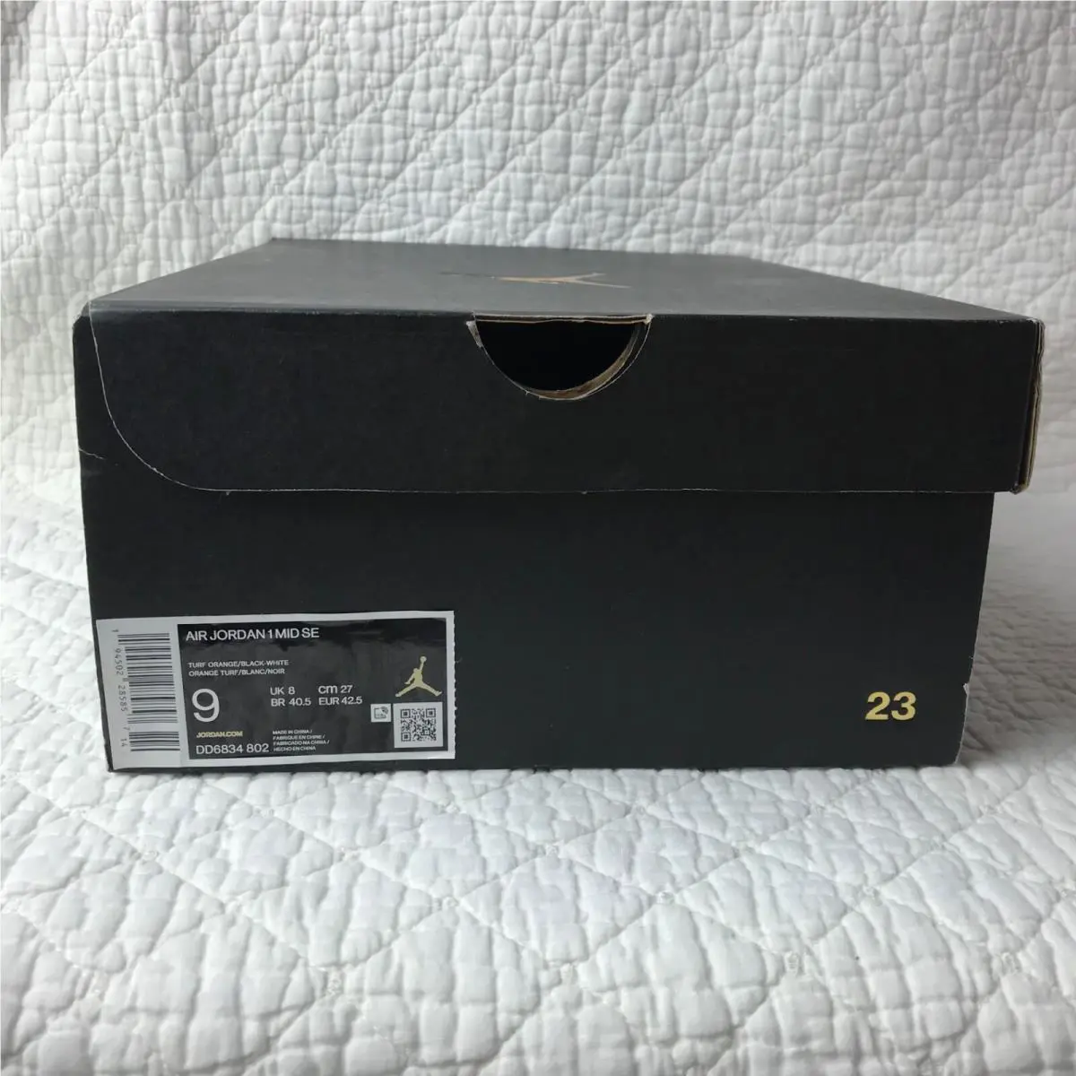 Nike shoes - Nike Air Jordan 1 - Air - DD6834802 - Turf Orange/Black-White 10
