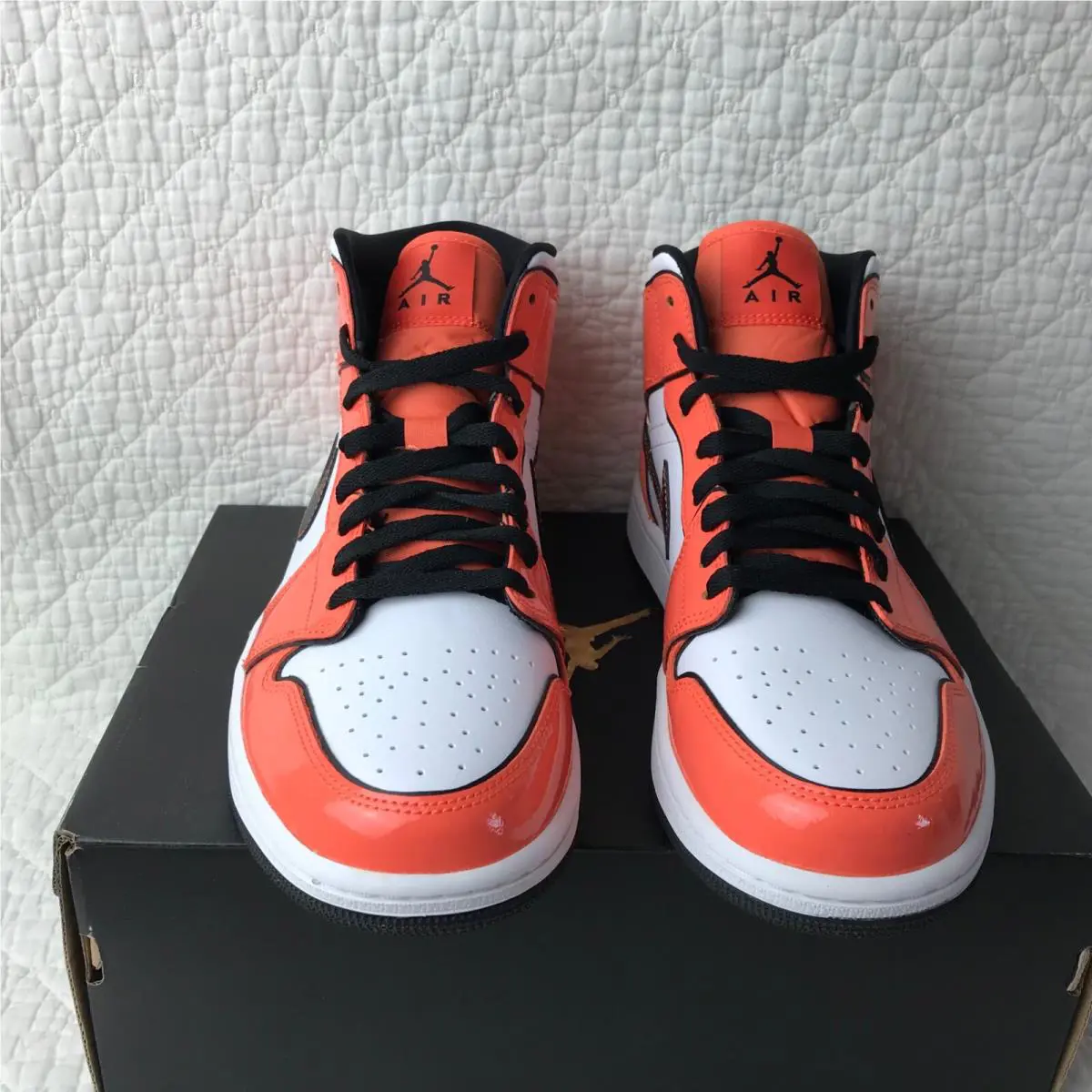 Nike shoes - Nike Air Jordan 1 - Air - DD6834802 - Turf Orange/Black-White 3