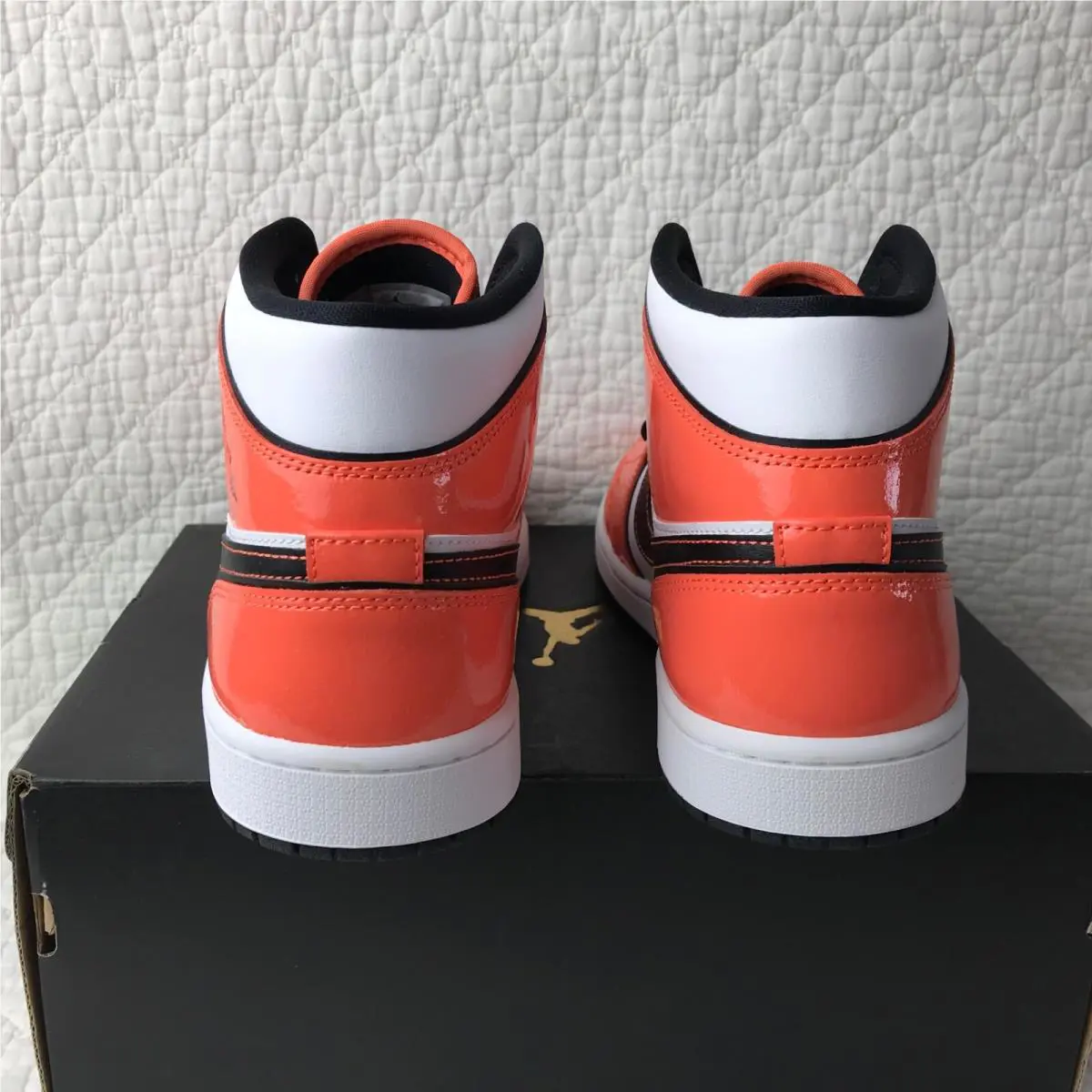 Nike shoes - Nike Air Jordan 1 - Air - DD6834802 - Turf Orange/Black-White 4