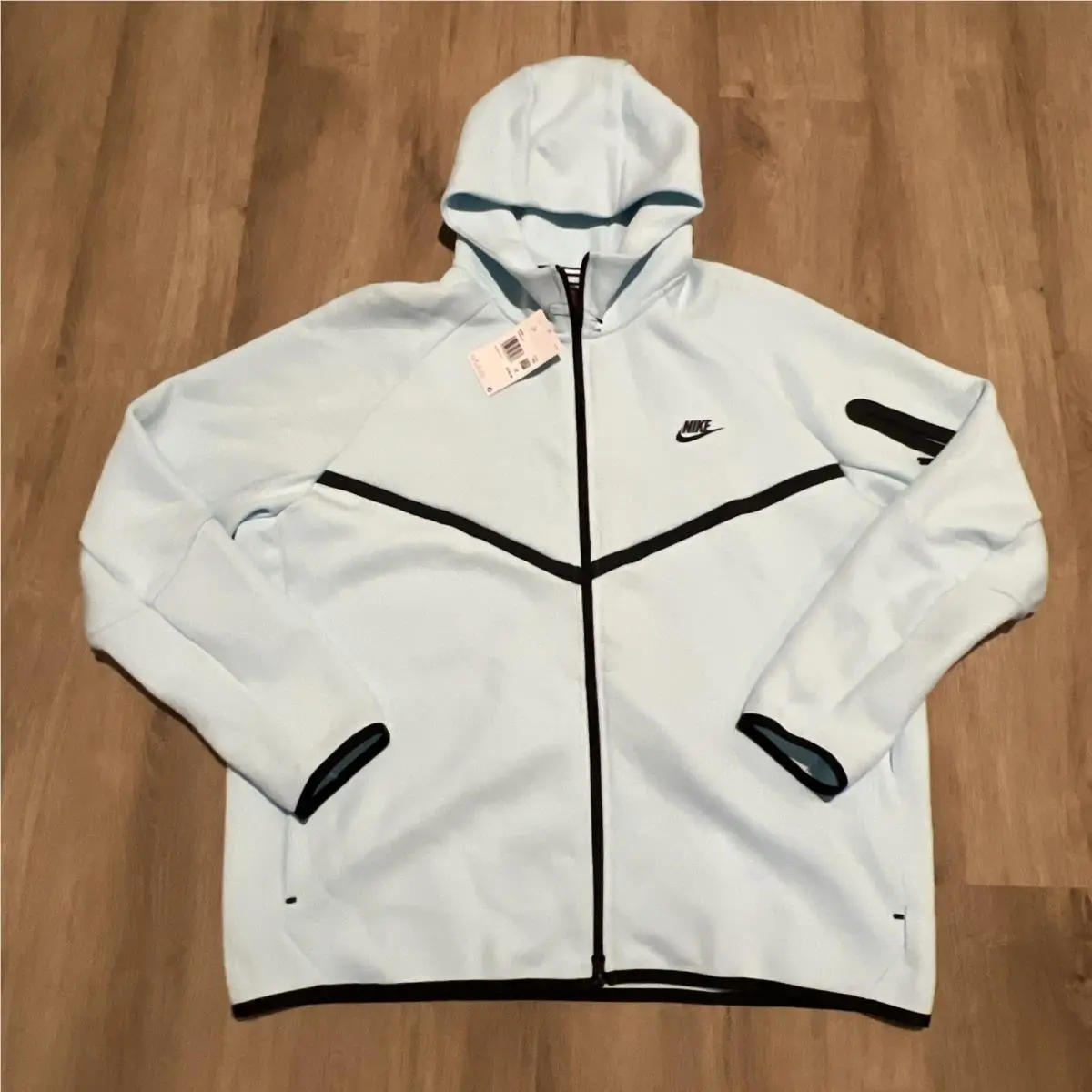 Nike Tech Fleece Windrunner Aqua Baby Blue Men Size Xxl HV0949-474