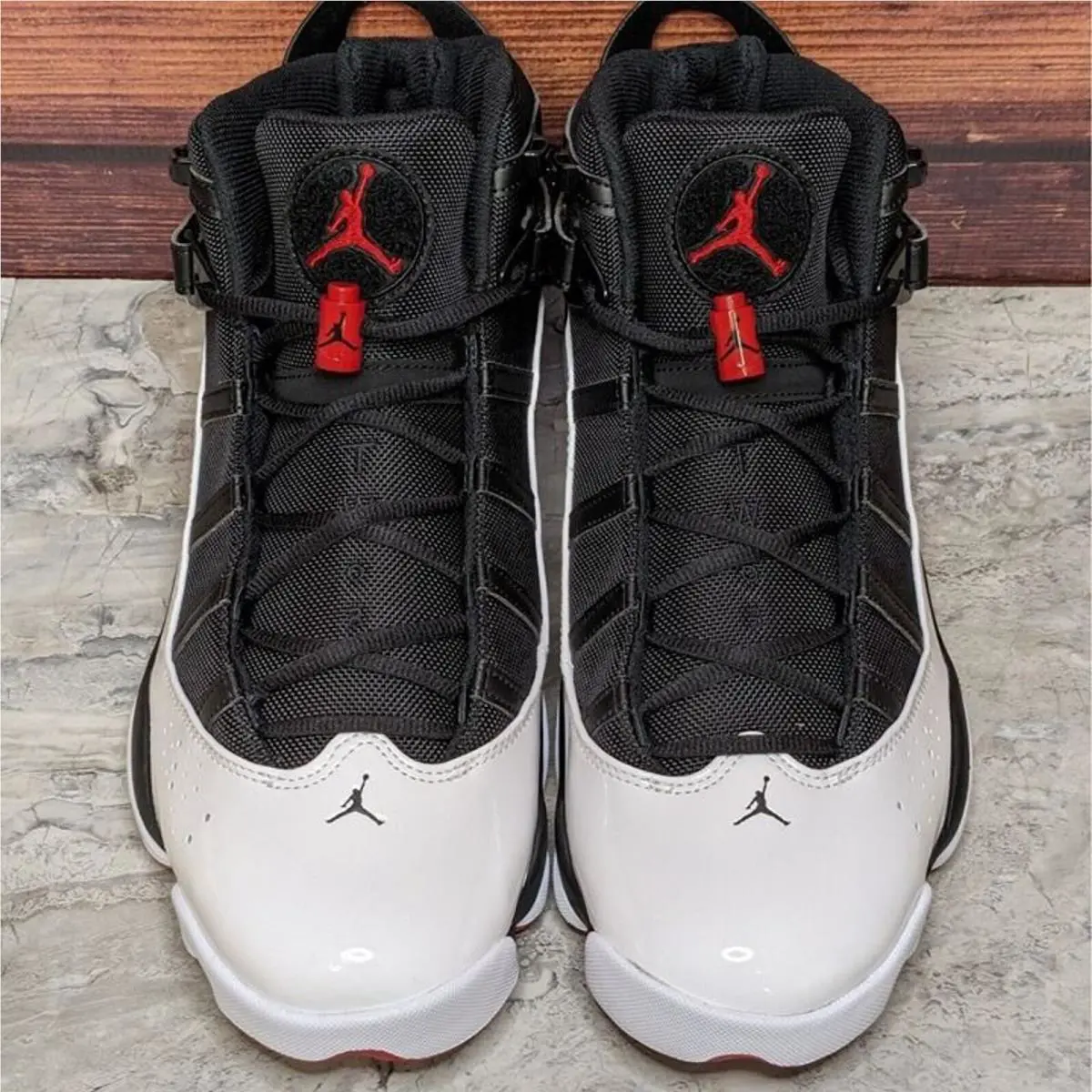 Nike shoes - Air Jordan 6 Rings - Air Rings - 322992-067 - Black (UPC: 196975653614) 2