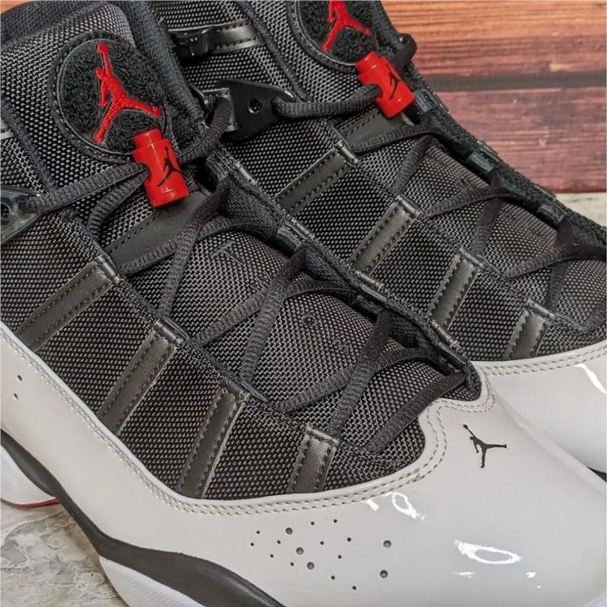 Nike shoes - Air Jordan 6 Rings - Air Rings - 322992-067 - Black (UPC: 196975653614) 3