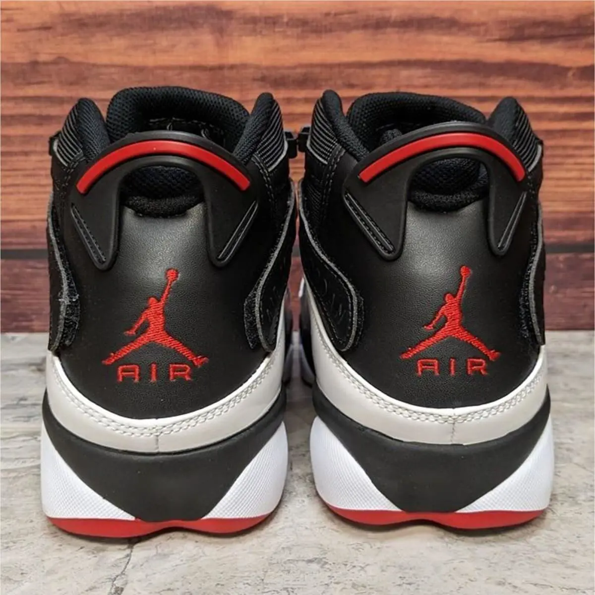 Nike shoes - Air Jordan 6 Rings - Air Rings - 322992-067 - Black (UPC: 196975653614) 4
