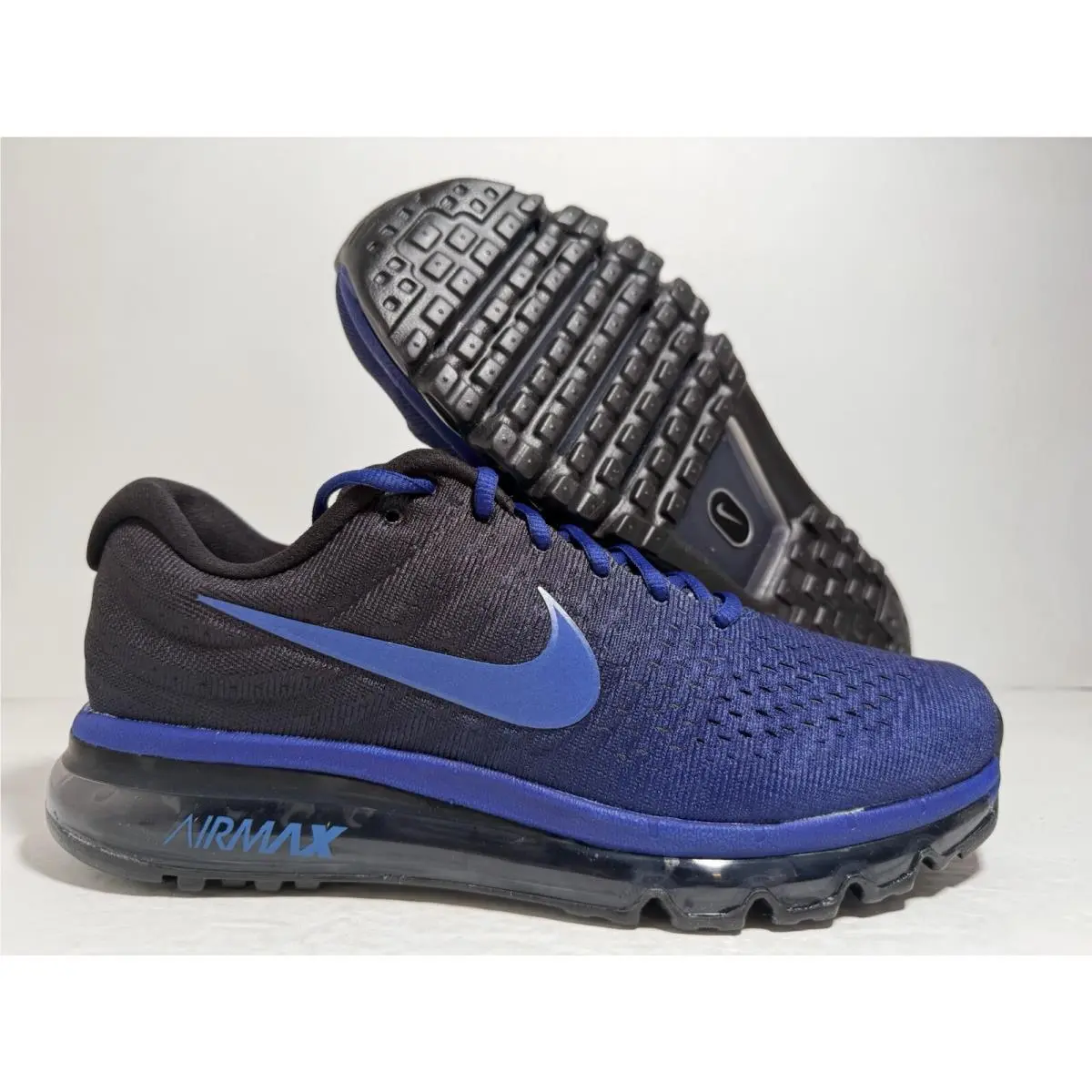 Nike Air Max 2017 Hyper Cobalt Deep Royal Blue Navy 849559-401 Men Size 9 US