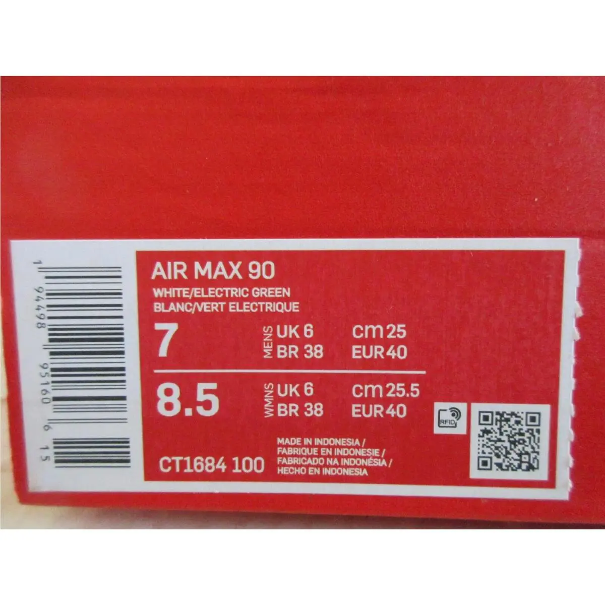Nike shoes - Nike Air Max 90 - Air Max - CT1684-100 - White (UPC: 194498951606) 4