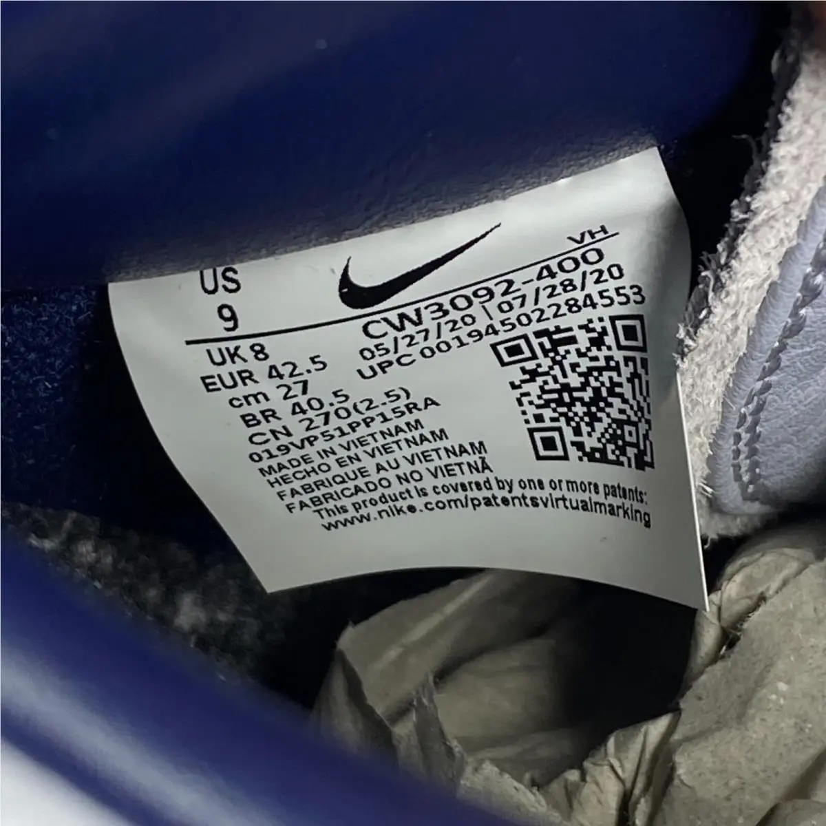 Nike shoes - Nike Dunk - Dunk - CW3092-400 - Blue (UPC: 0194502284553) 5