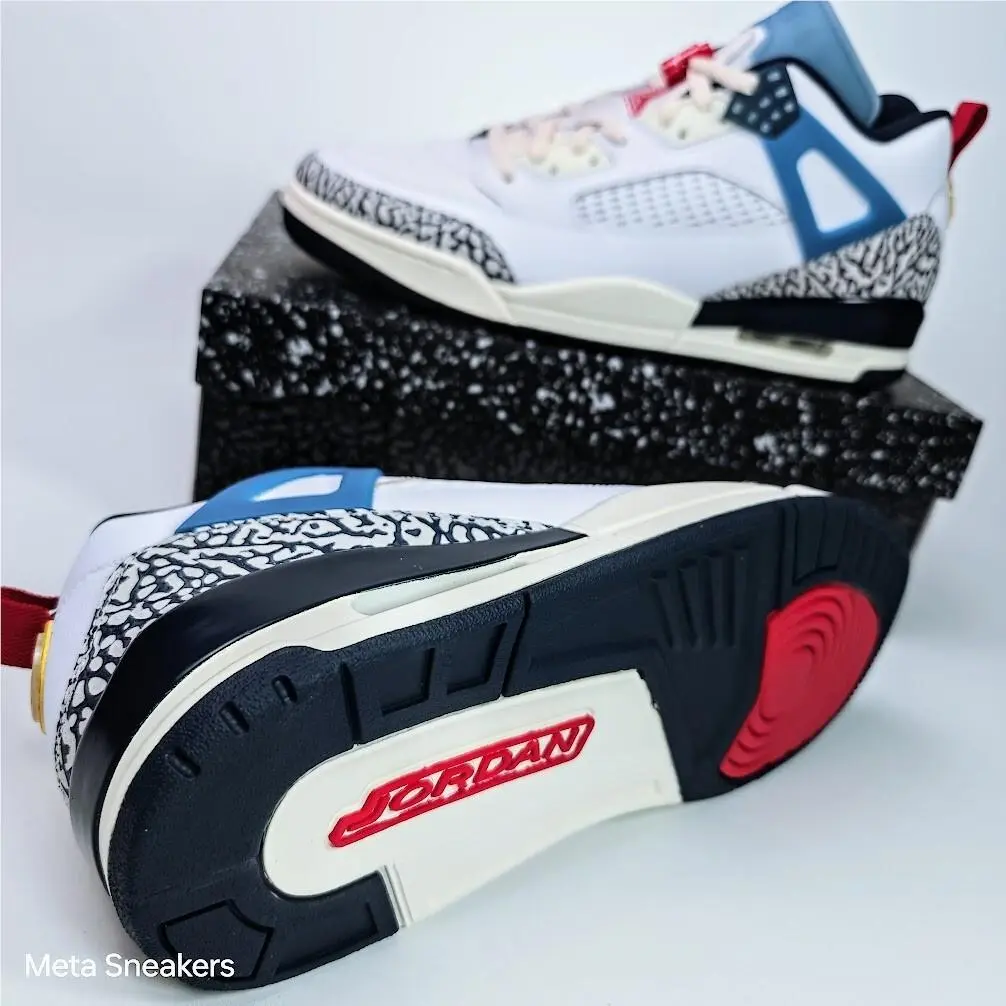Nike shoes - Air Jordan Spizike - Air Spizike - HM3712-164 - White/Armory Navy/Aegean Storm/Gym Red 11