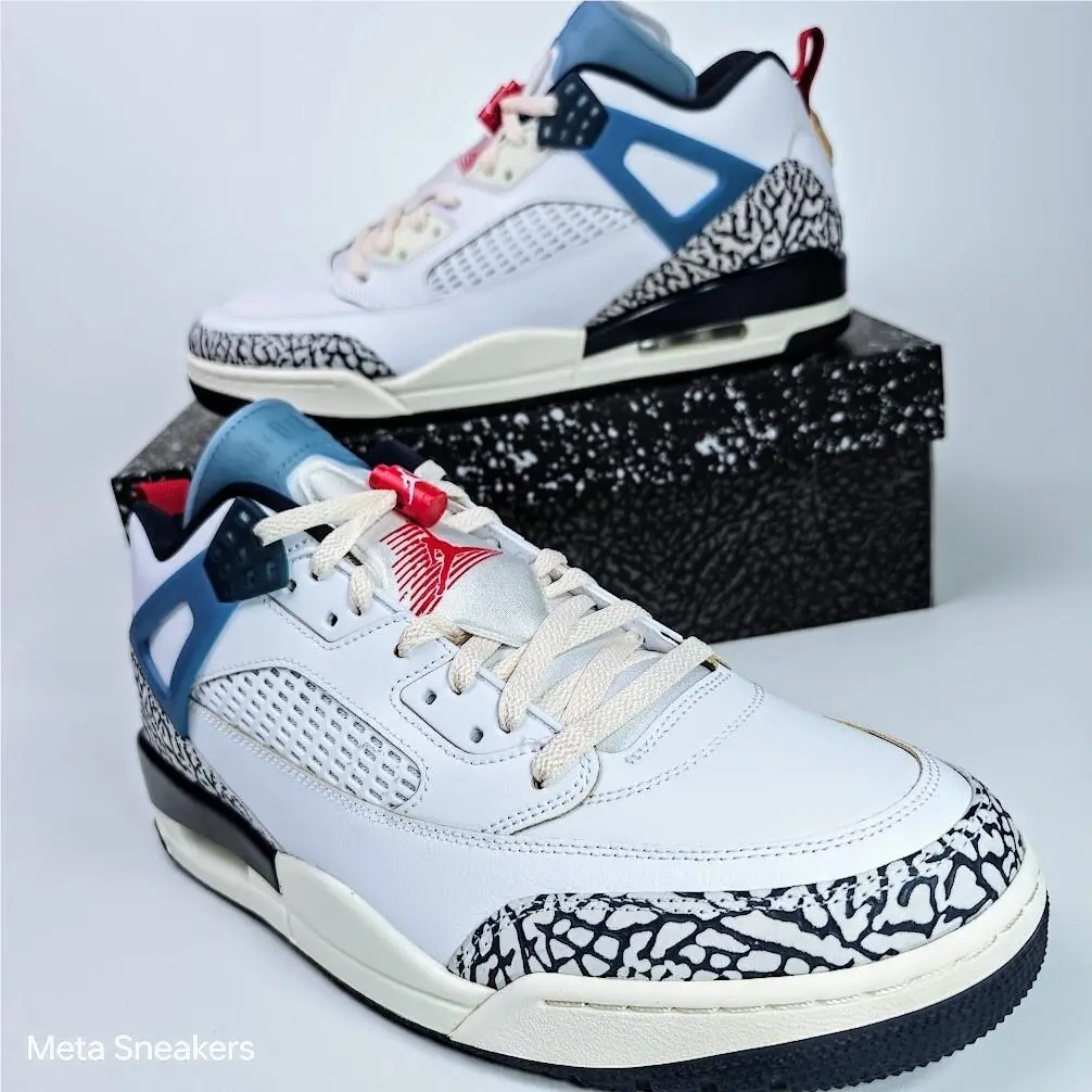 Nike shoes - Air Jordan Spizike - Air Spizike - HM3712-164 - White/Armory Navy/Aegean Storm/Gym Red 13
