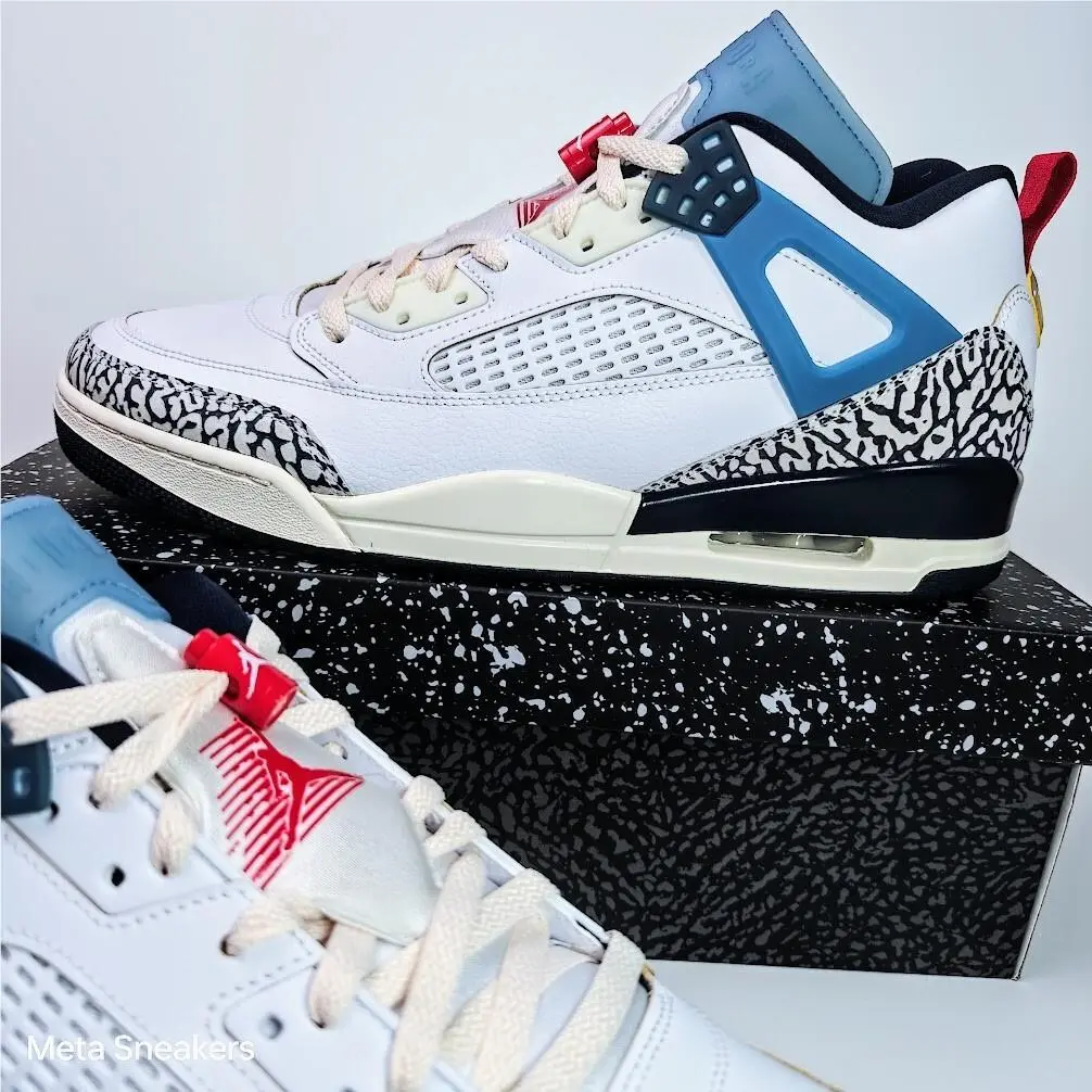 Nike shoes - Air Jordan Spizike - Air Spizike - HM3712-164 - White/Armory Navy/Aegean Storm/Gym Red 15
