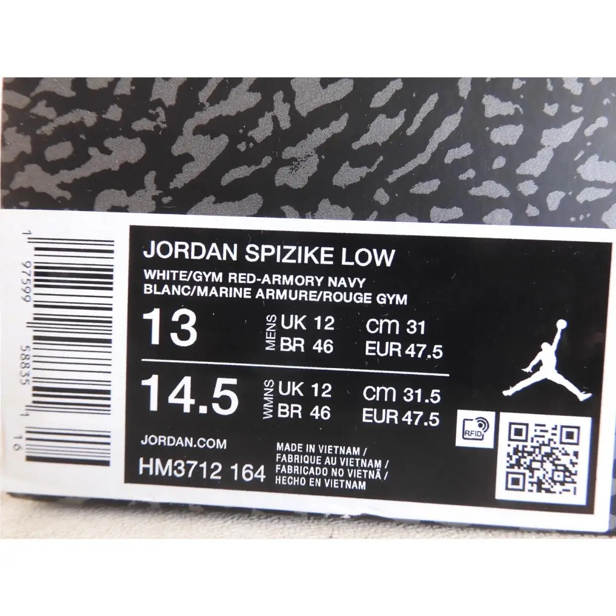 Nike shoes - Air Jordan Spizike - Air Spizike - HM3712 164 - White (UPC: 197599588351) 3