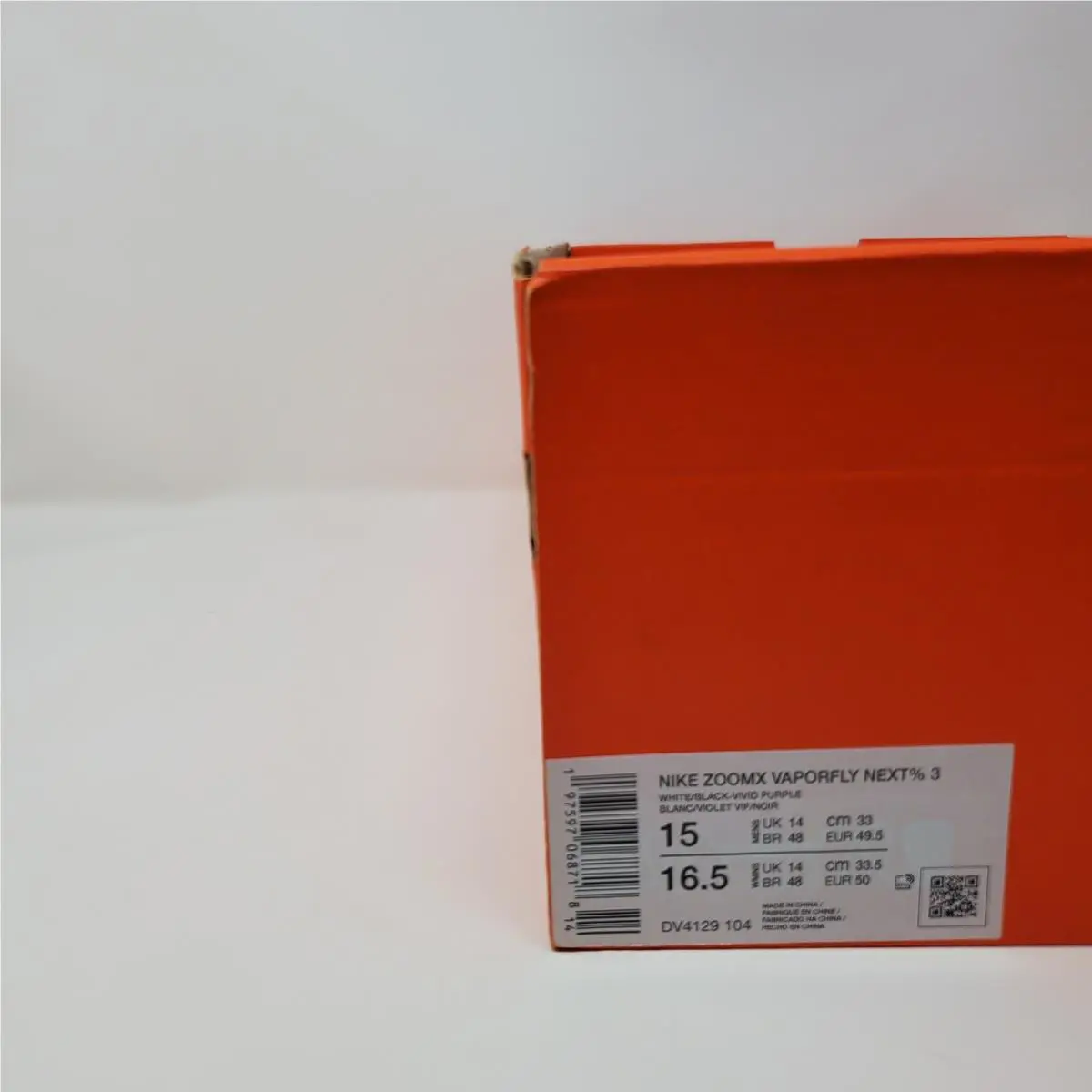 Nike shoes - Nike ZoomX Vaporfly Next% 3 - DV4129-104 - Purple 8