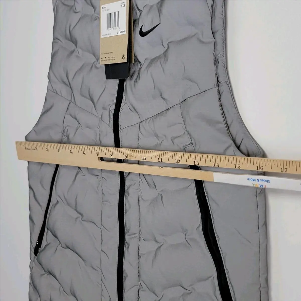 Nike clothing - Nike Therma-Fit ADV Running Vest - FZ1131 035 - Silver 8