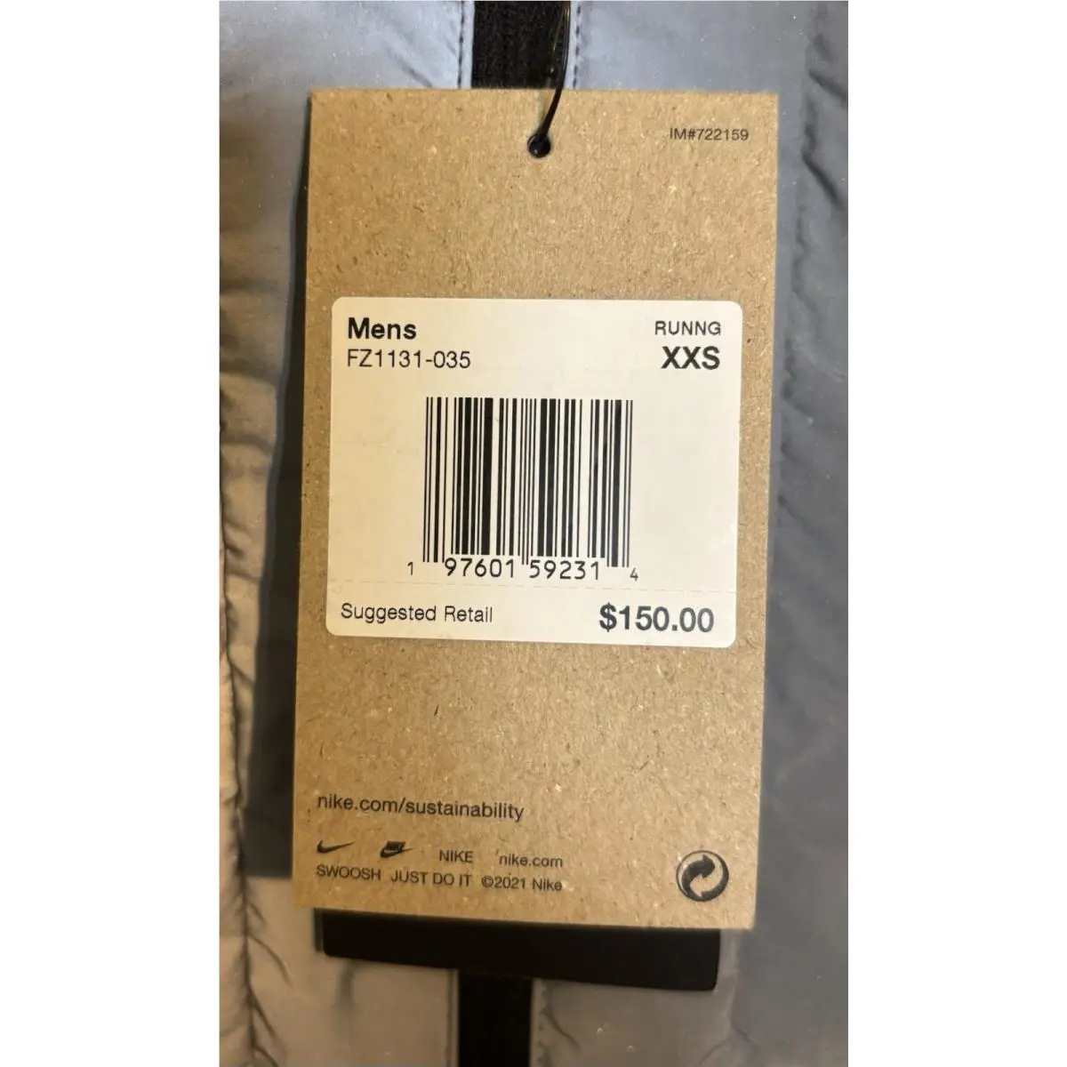 Nike clothing - Nike Therma-Fit ADV Running Vest - FZ1131 035 - Silver 4