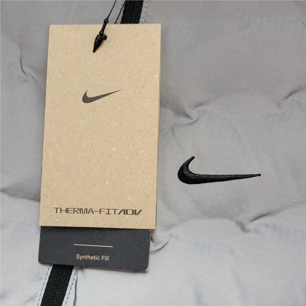 Nike clothing - Nike Therma-Fit ADV Running Vest - FZ1131 035 - Silver 10
