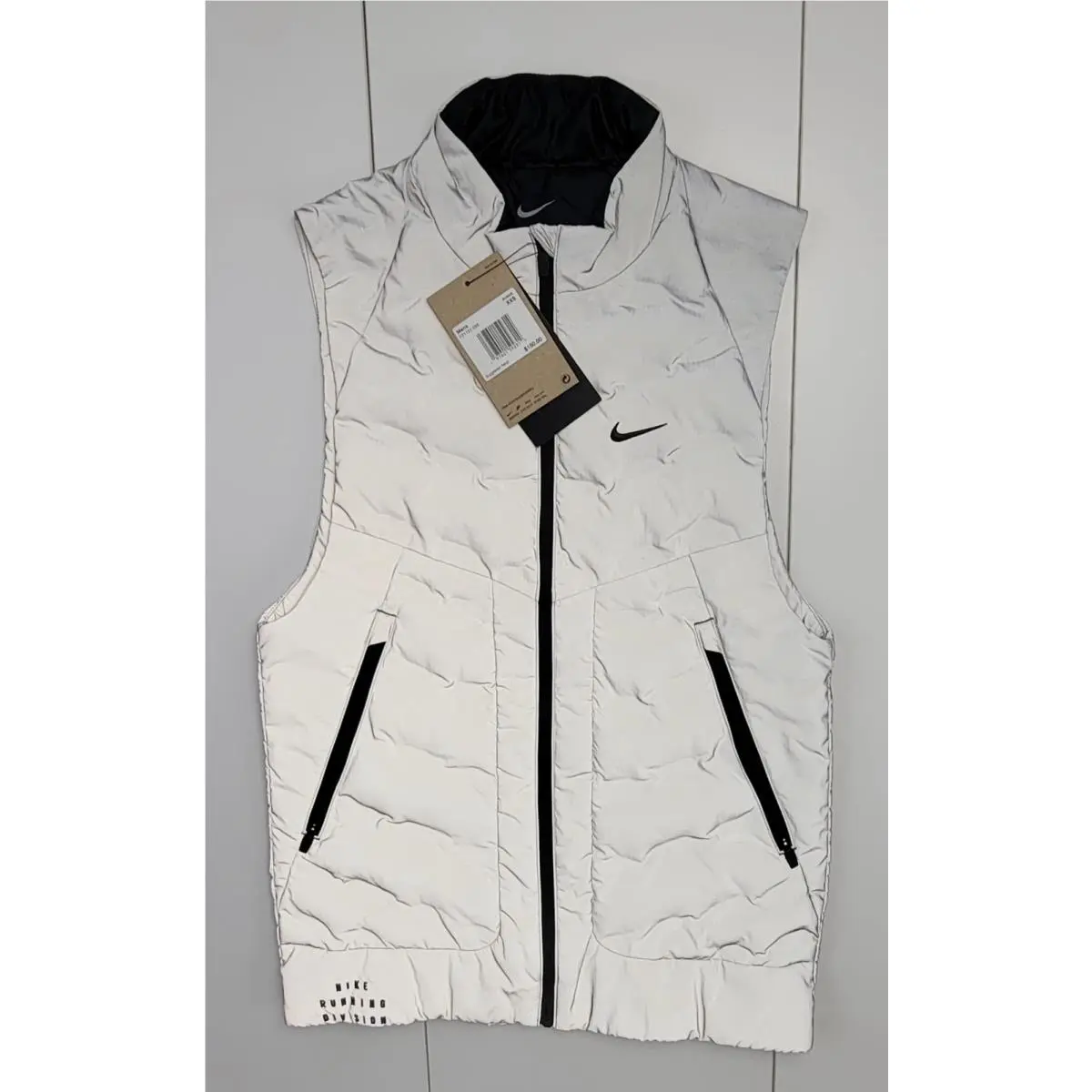 Nike clothing - Nike Therma-Fit ADV Running Vest - FZ1131 035 - Silver 0