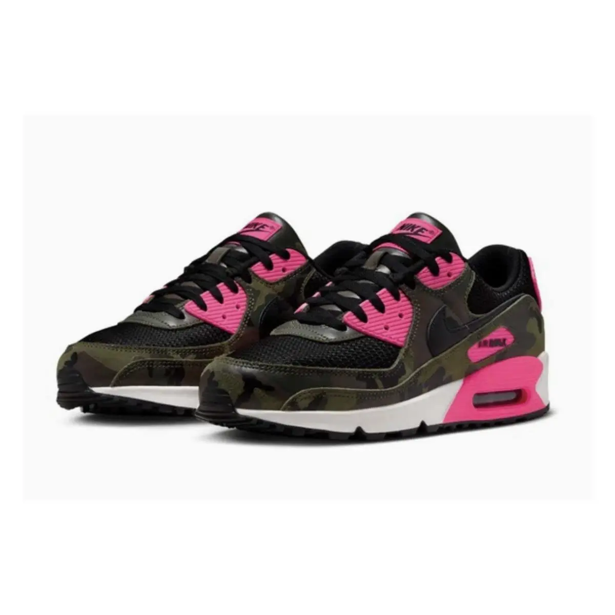 IF1721-300 Nike Air Max 90 Prm Sequoia/black-hyper Pink Mens Sz 11