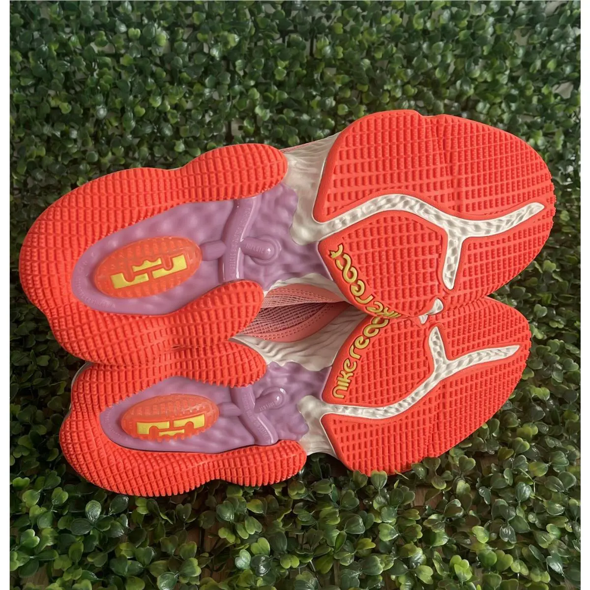 Nike shoes - Nike LeBron 19 - LeBron - DQ8343-600 - Orange (UPC: 0195866401112) 8