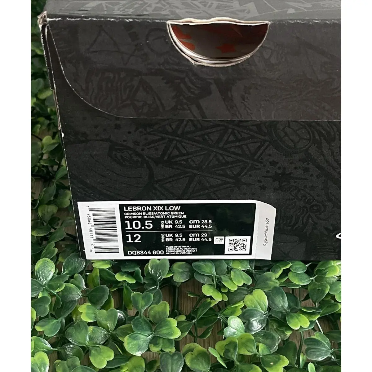 Nike shoes - Nike LeBron 19 - LeBron - DQ8343-600 - Orange (UPC: 0195866401112) 13