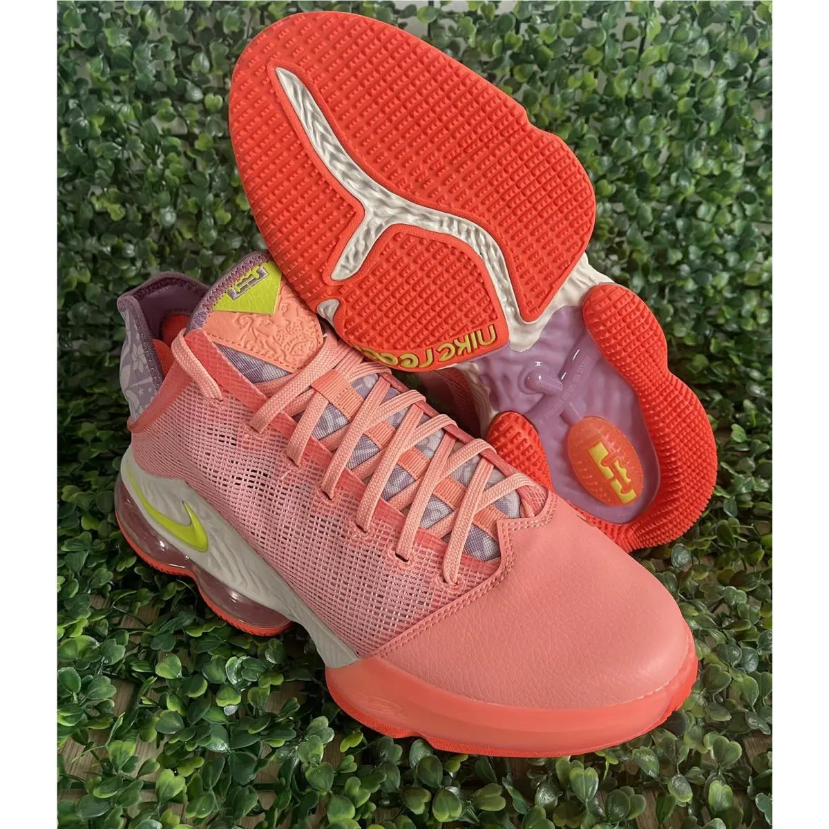 Nike shoes - Nike LeBron 19 - LeBron - DQ8343-600 - Orange (UPC: 0195866401112) 2