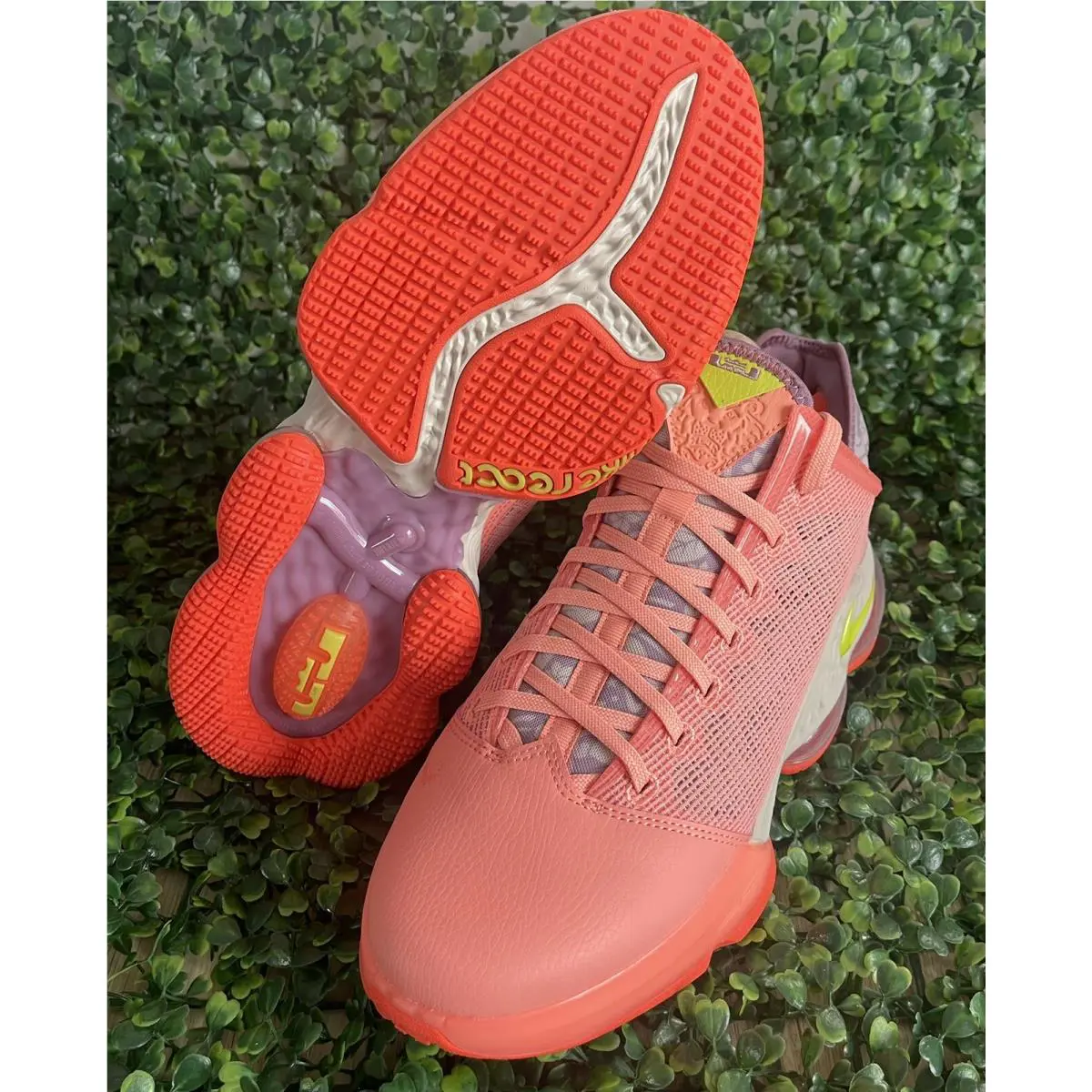 Nike shoes - Nike LeBron 19 - LeBron - DQ8343-600 - Orange (UPC: 0195866401112) 3