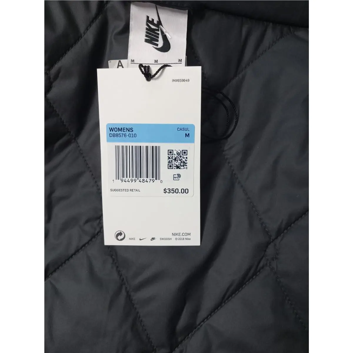 Nike clothing - Nike x Ambush Brooklyn Nets - DB8576-010 - Black (UPC: 0194499484790) 8