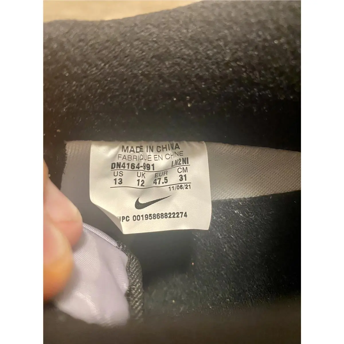 Nike shoes - Nike Air Force 1 ID - DN4164-991 - Black-Light Volt-Metallic Grey (UPC: 195238095864) 10
