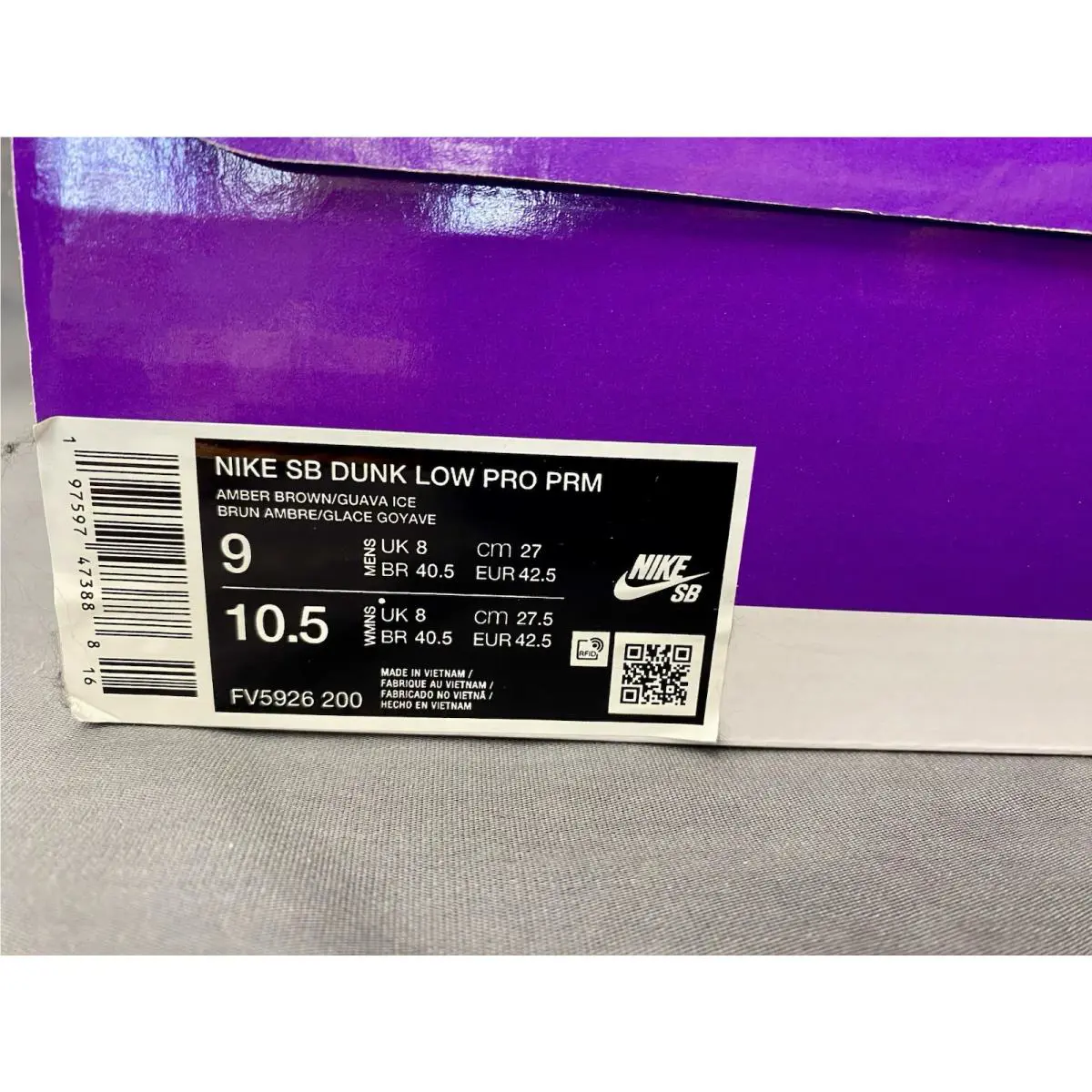 Nike shoes - Nike SB Dunk Low - Dunk Low - FV5926-200 - Brown (UPC: 197597473888) 6