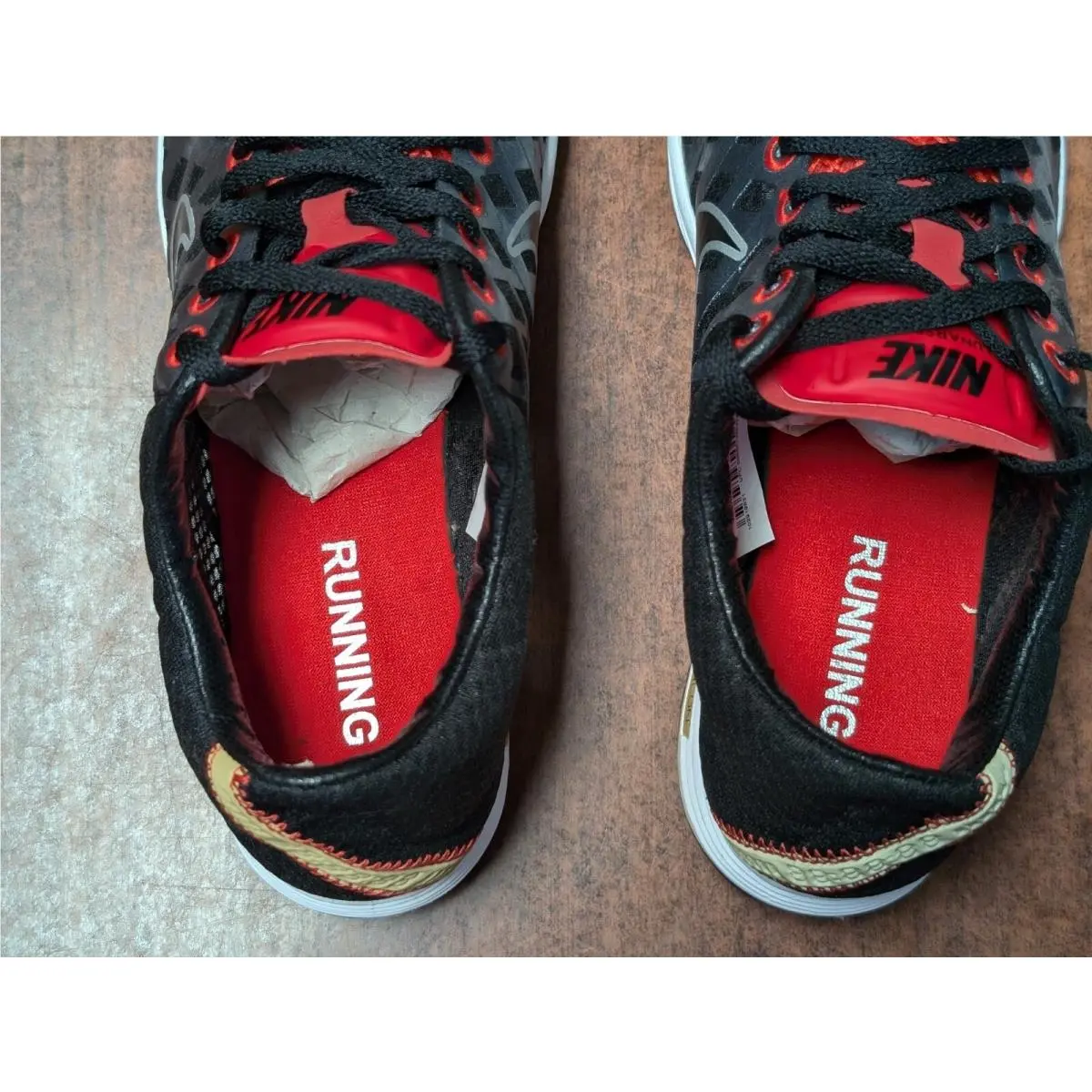 Nike shoes - LunarSpider R 2 - LunarSpider - 454071006 - Black Silver Red (UPC: 0886736542423) 9