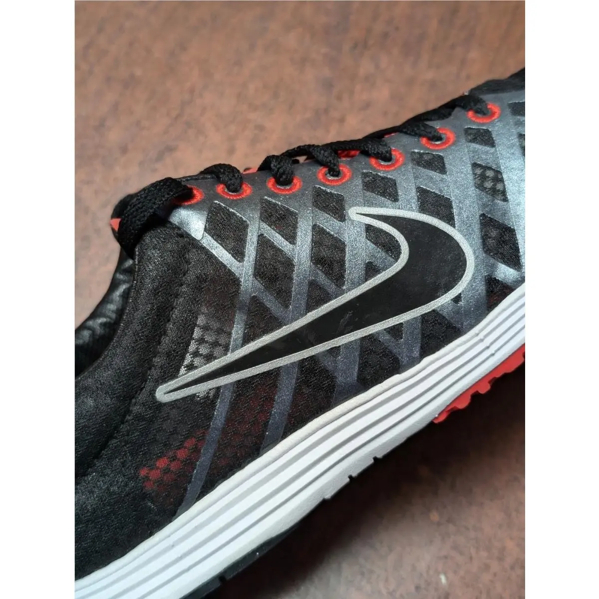 Nike shoes - LunarSpider R 2 - LunarSpider - 454071006 - Black Silver Red (UPC: 0886736542423) 3