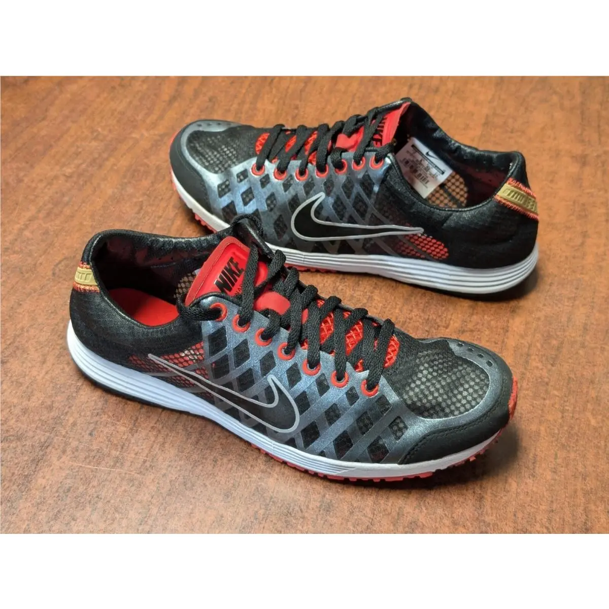 Nike shoes - LunarSpider R 2 - LunarSpider - 454071006 - Black Silver Red (UPC: 0886736542423) 6