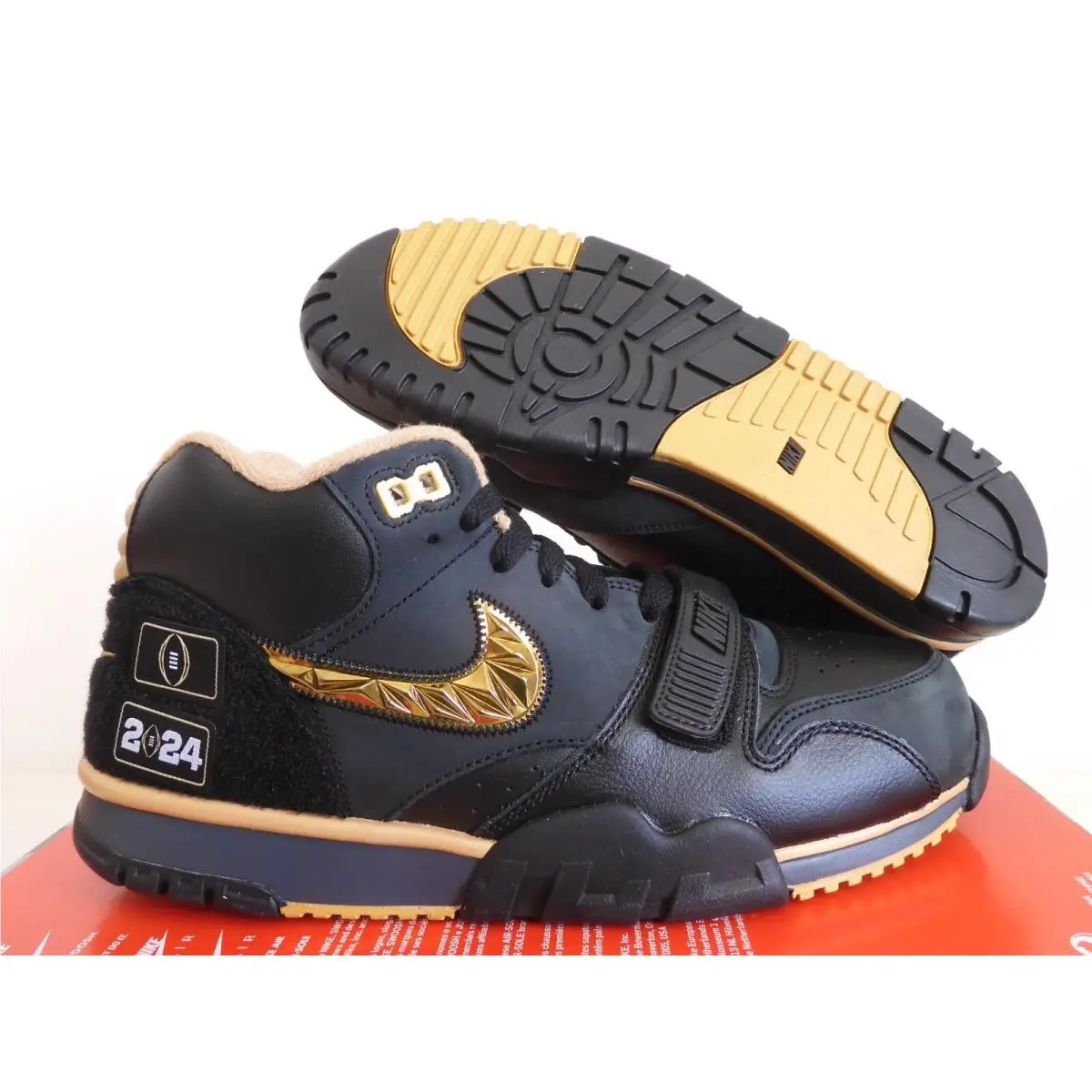 Nike Air Trainer 1 Cfp College Football Playoff FJ6196 001 Men`s Size 15 Nolid