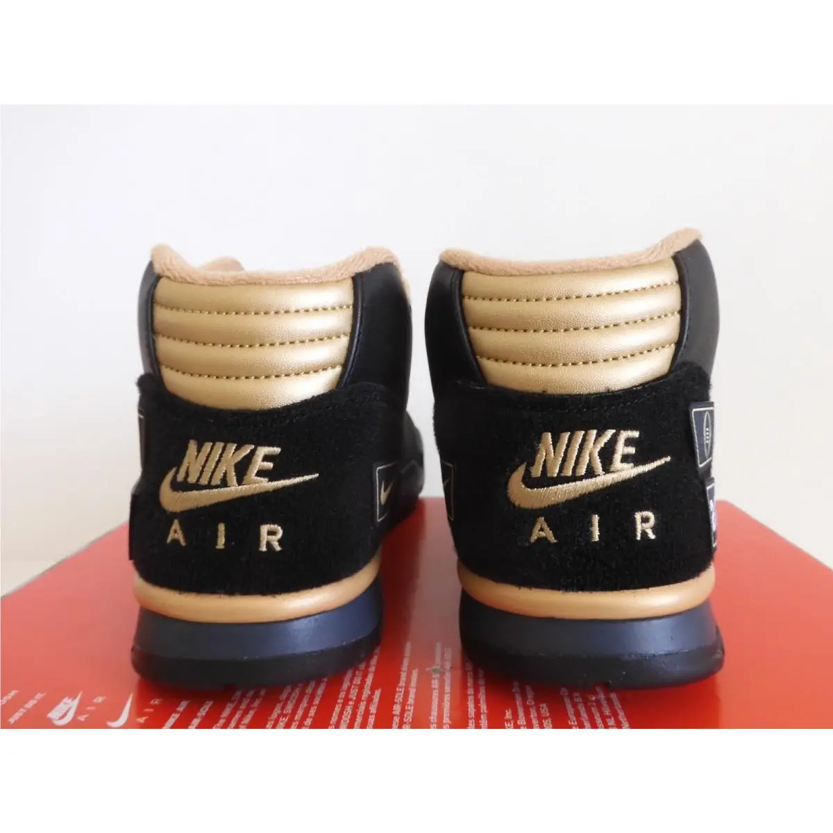 Nike shoes - Nike Air Trainer 1 - Air Trainer - FJ6196-001 - Black / Gold Leaf-Anthracite 2