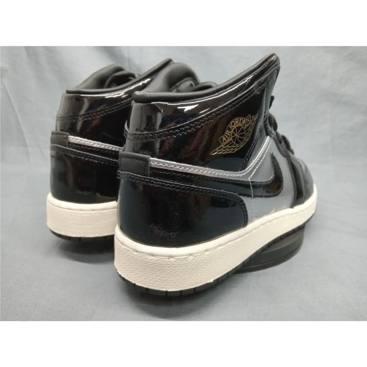 Nike shoes - Jordan Air 1 Mid GS - FZ3938 001 - Black (UPC: 197600882379) 6