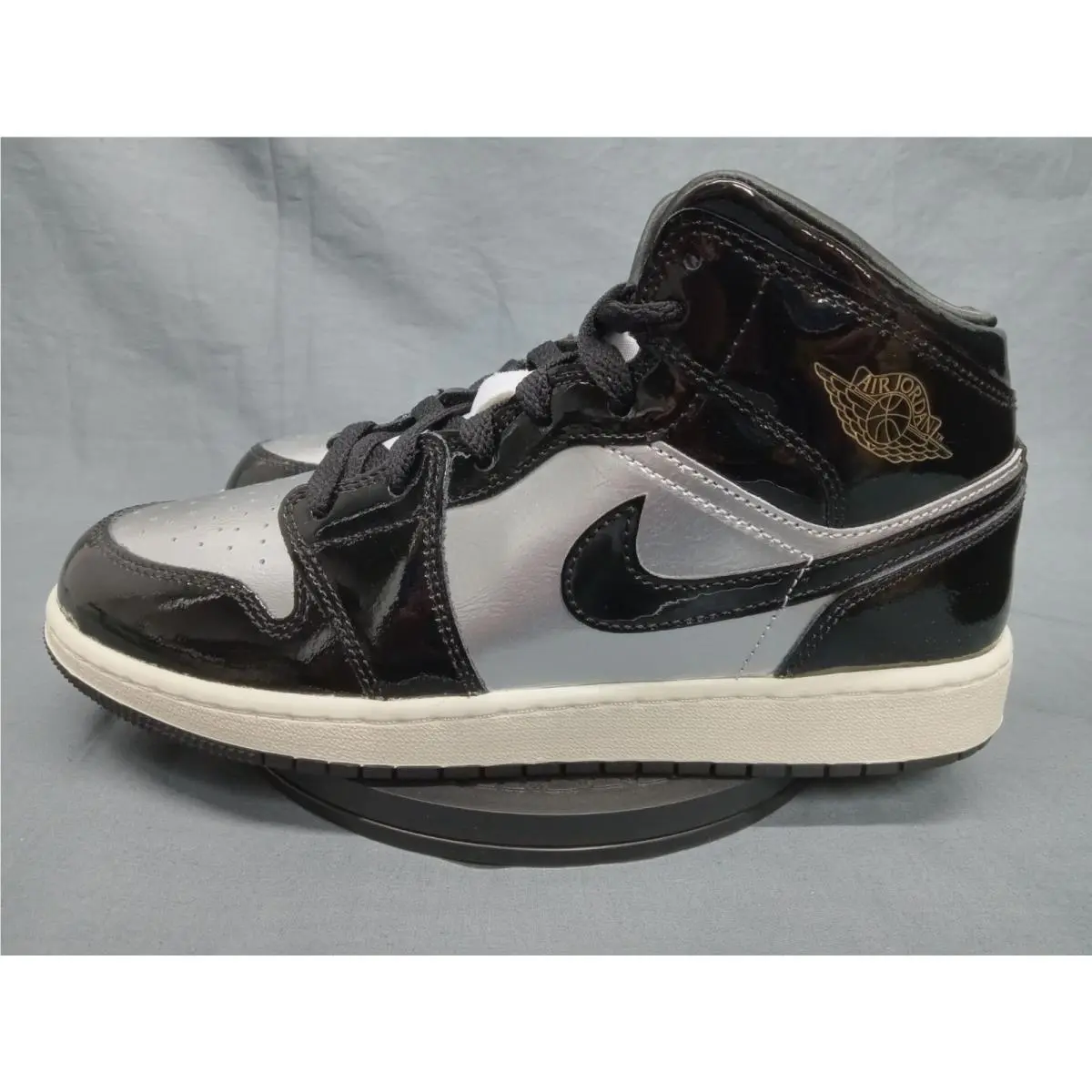 Nike shoes - Jordan Air 1 Mid GS - FZ3938 001 - Black (UPC: 197600882379) 3