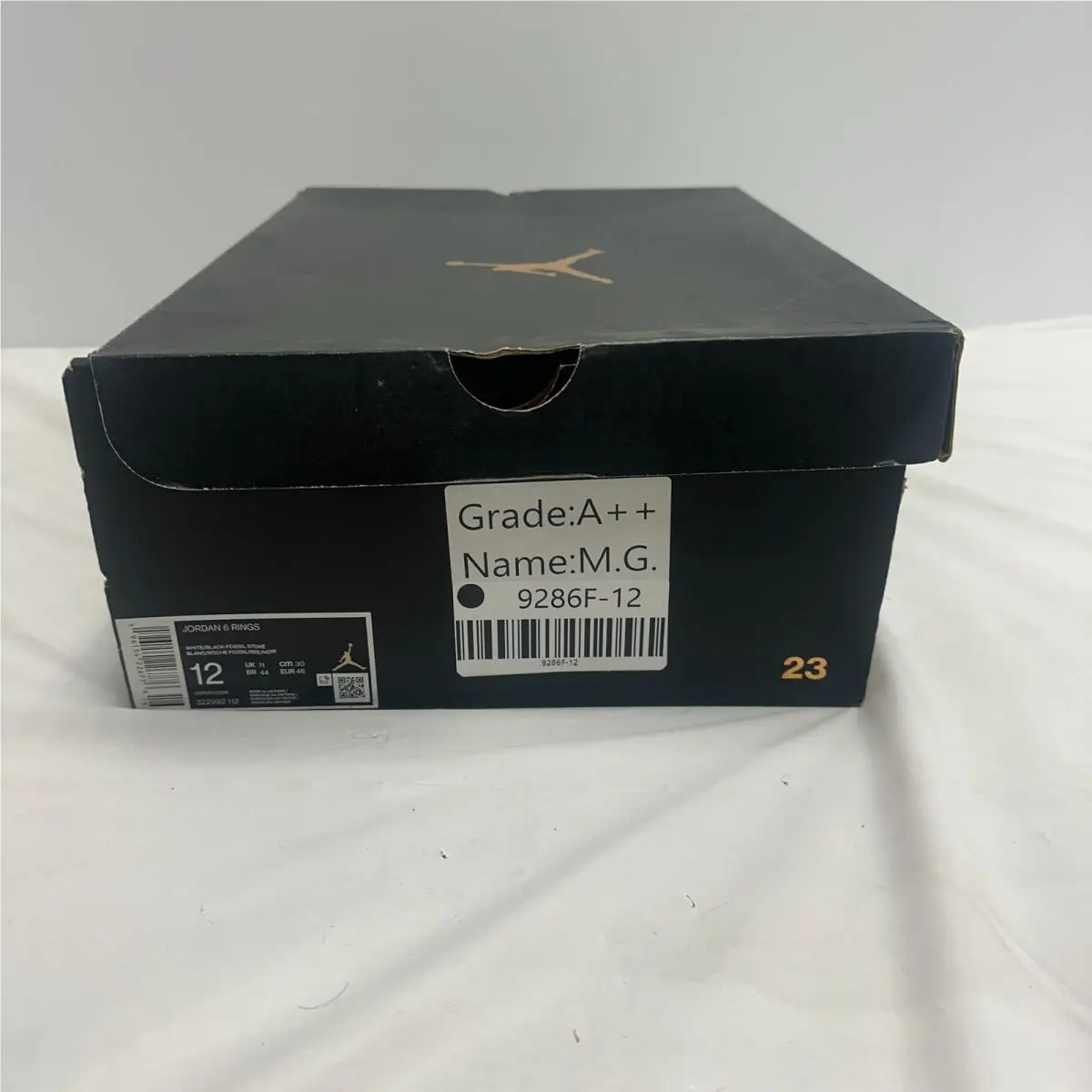 Nike shoes - Air Jordan 6 Rings - Air Rings - 322992 112 - White (UPC: 196154226776) 11