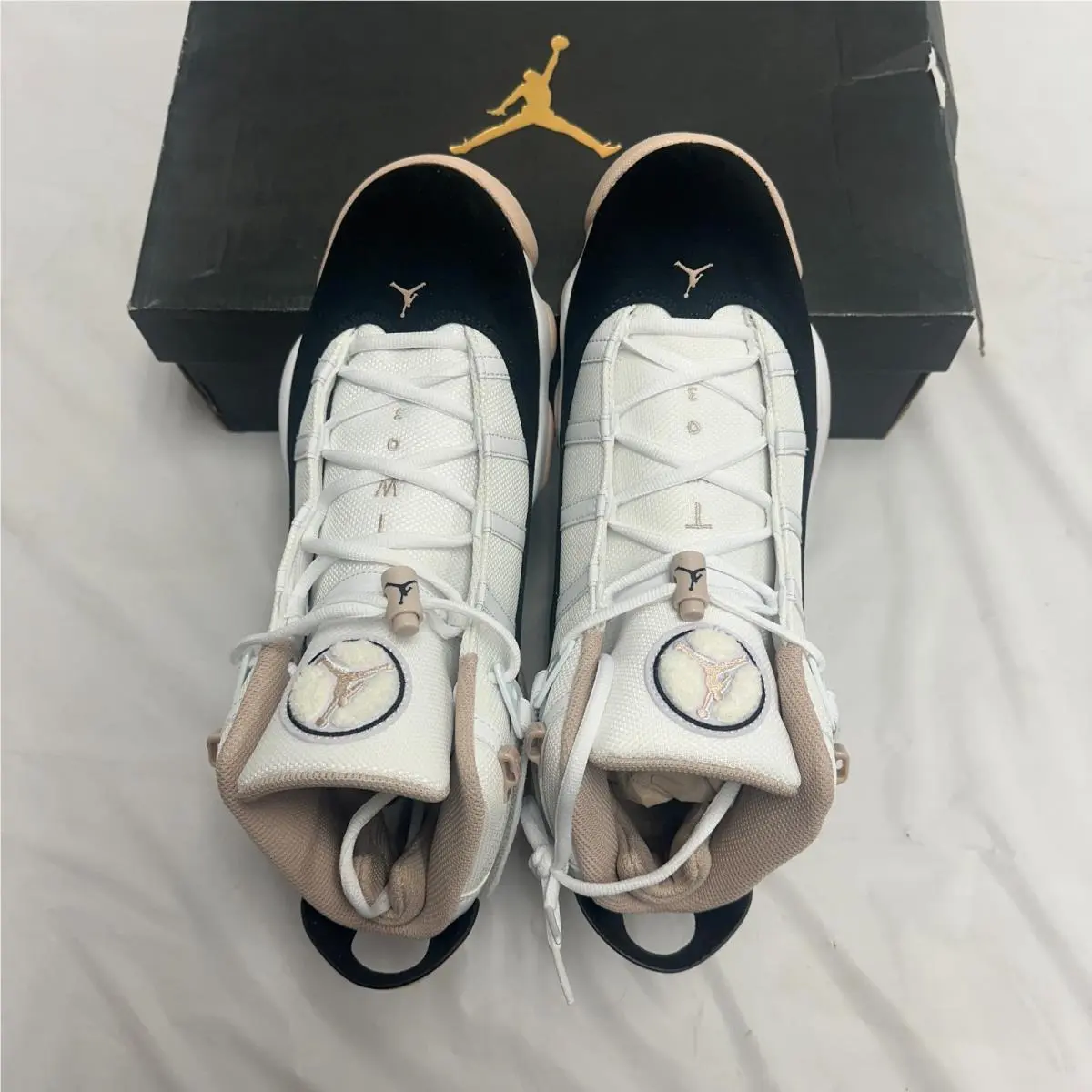 Nike shoes - Air Jordan 6 Rings - Air Rings - 322992 112 - White (UPC: 196154226776) 4