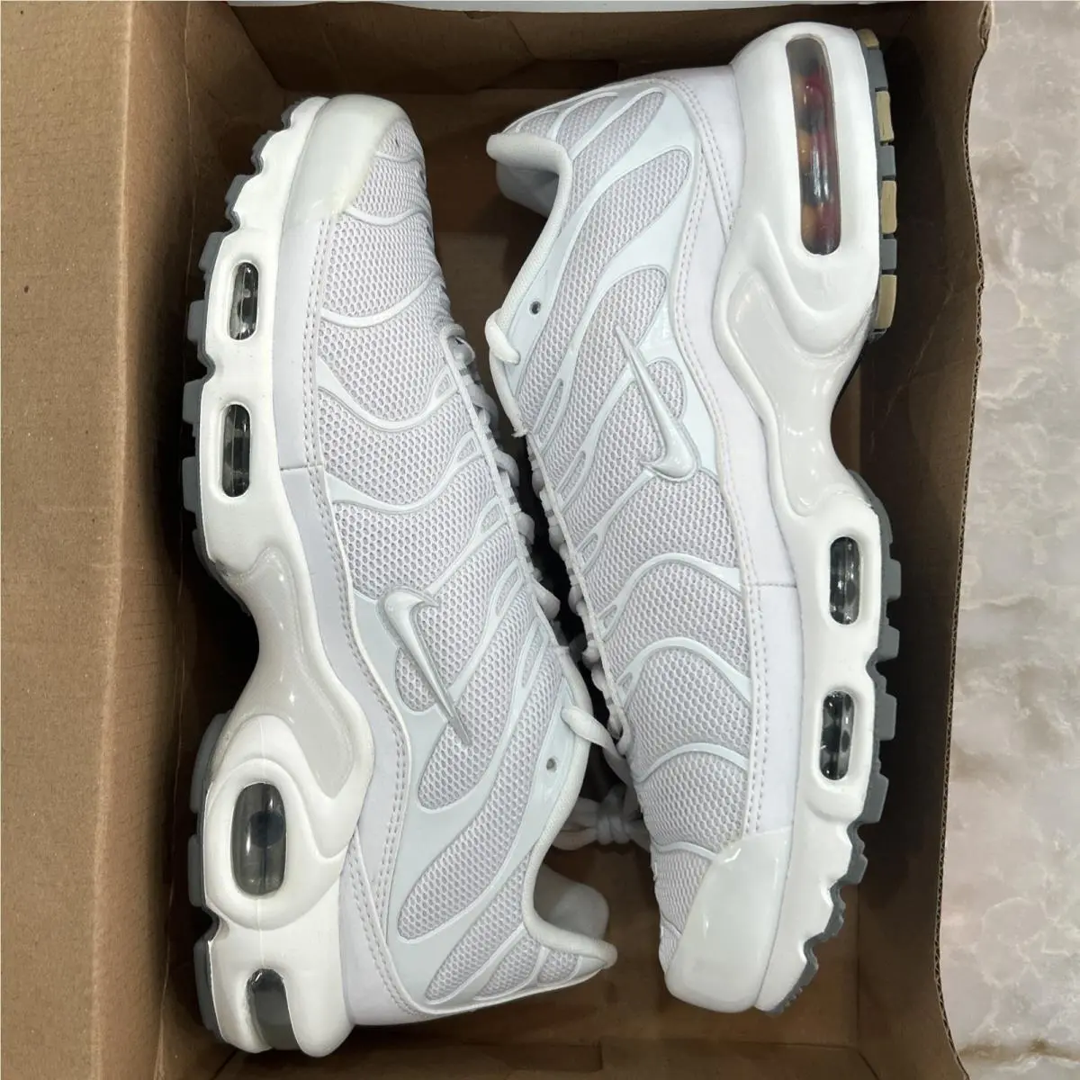 Nike shoes - Nike Air Max Plus - Air Max Plus - 604133-139 - White 10