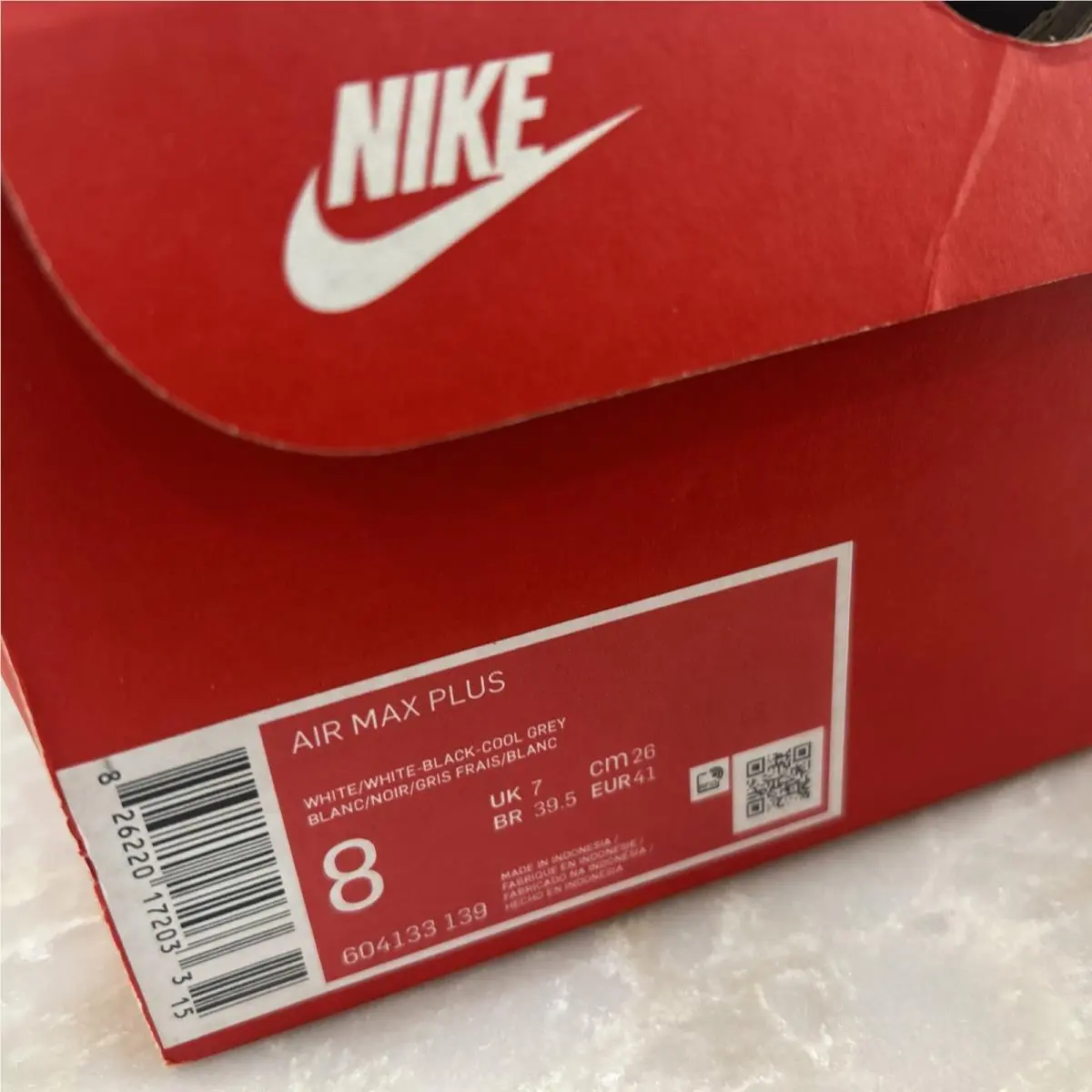 Nike shoes - Nike Air Max Plus - Air Max Plus - 604133-139 - White 12