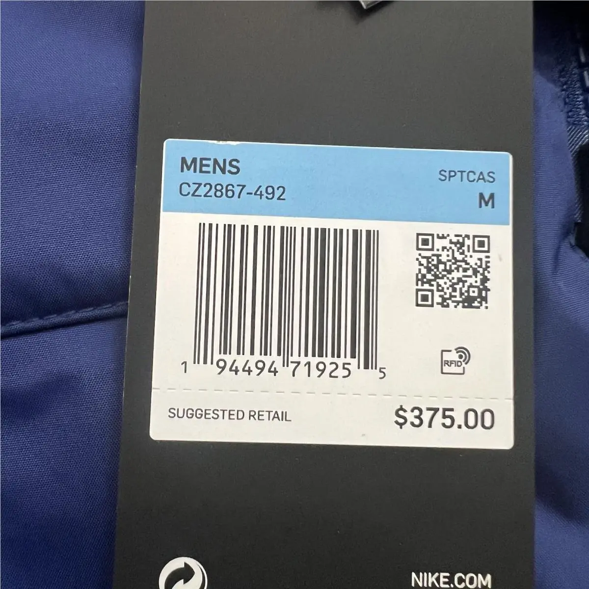 Nike clothing - CZ2867492 - CZ2867492 - Blue 6