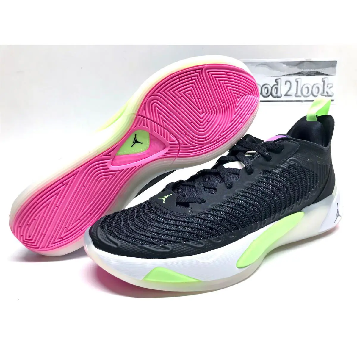 Nike shoes - Jordan Luka 1 - Luka - DN1772 003 - Black/Lime Glow (UPC: 196154474207) 0