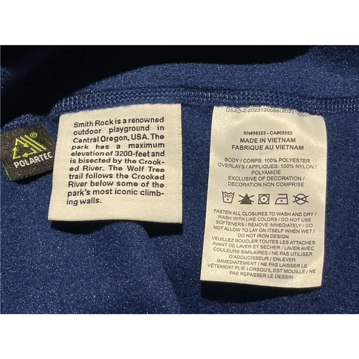 Nike clothing - Nike ACG Wolf Tree Mid Layer Hooded Jacket - HJ2458-010 - Black (UPC: 197859996841) 8