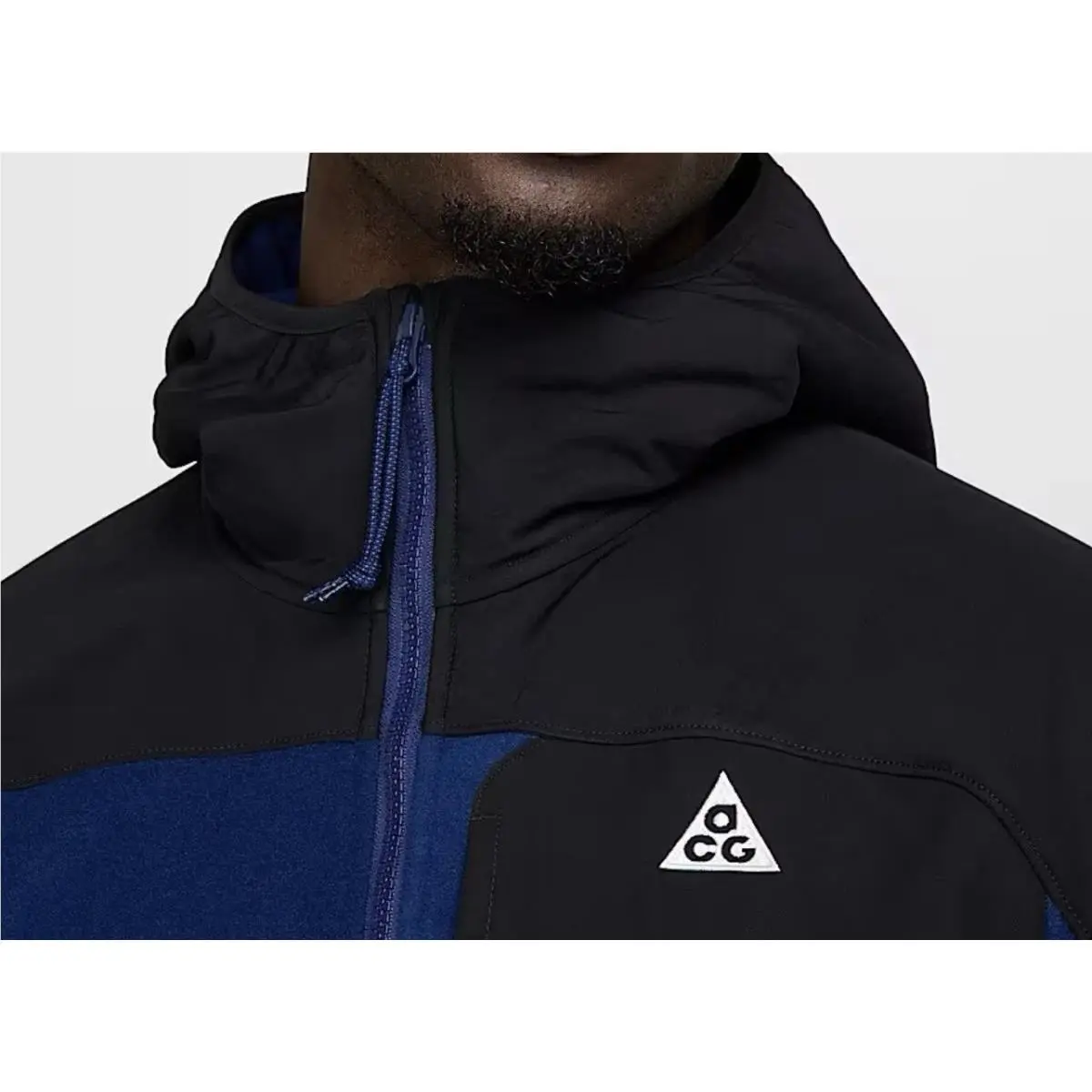 Nike clothing - Nike ACG Wolf Tree Mid Layer Hooded Jacket - HJ2458-010 - Black (UPC: 197859996841) 2
