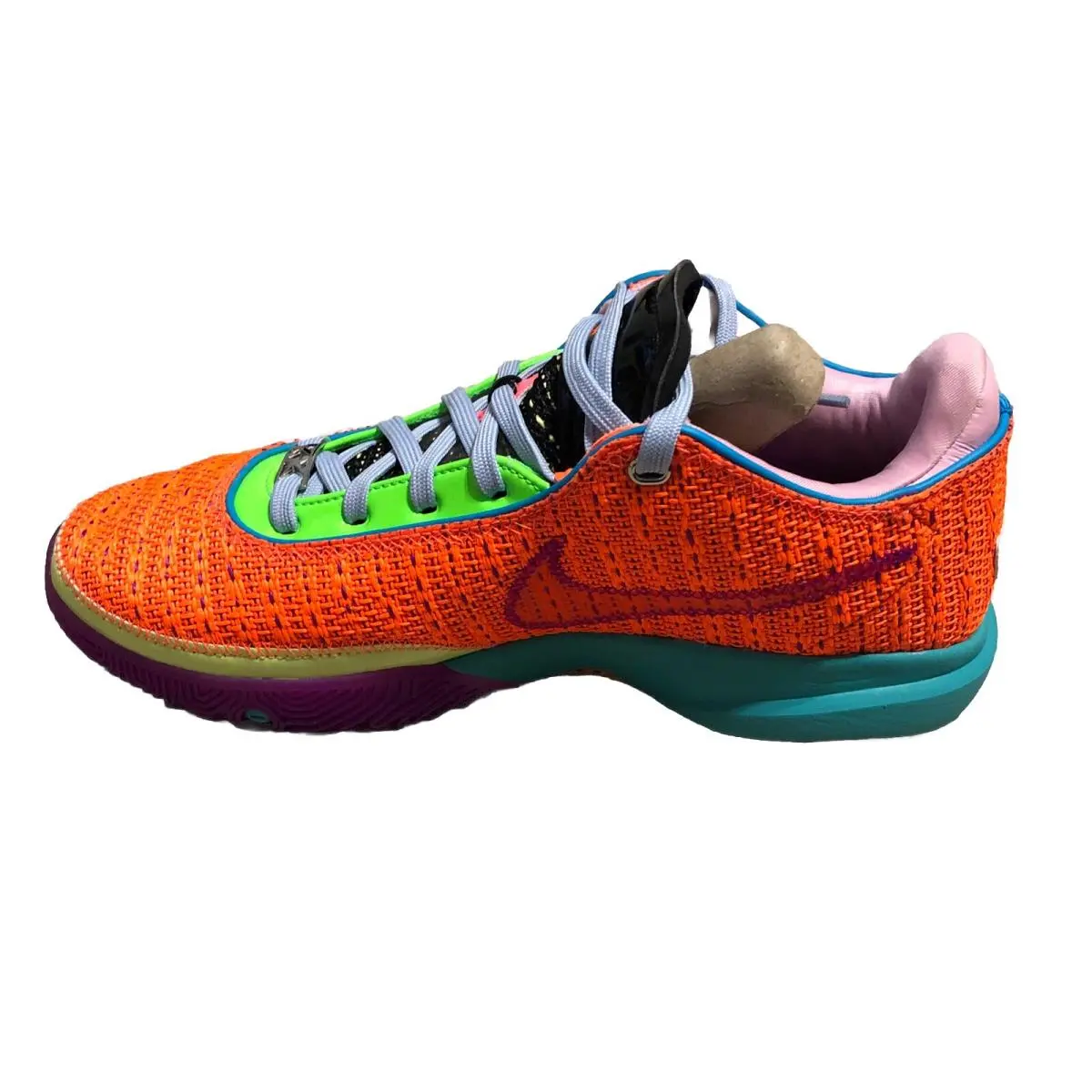 Nike shoes - Nike LeBron 20 - LeBron - DJ5423-800 - Total Orange/Vivid Purple/Green Strike/Hot Punch 0